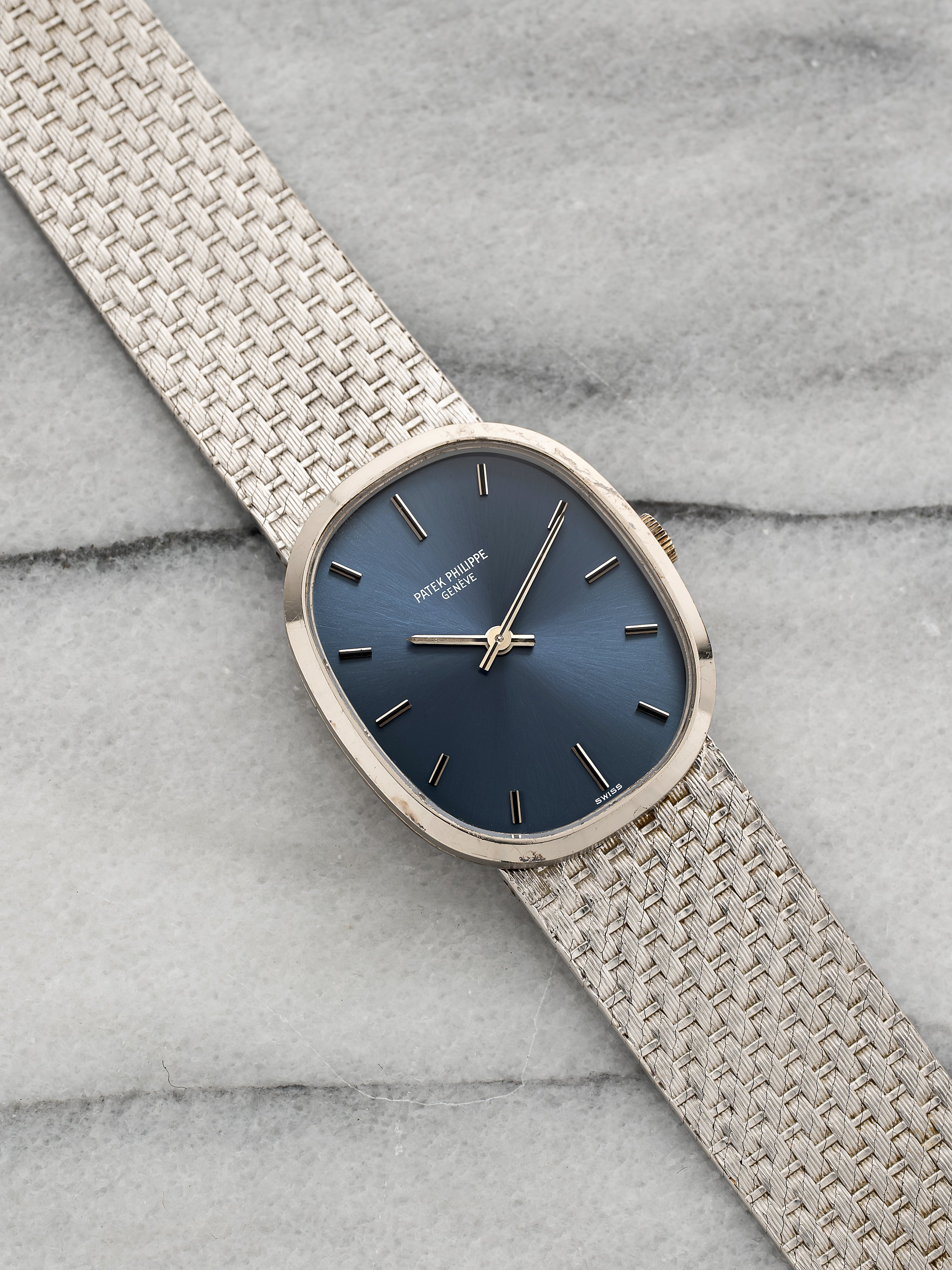 Patek Philippe Ellipse 3548 - Blue Dial