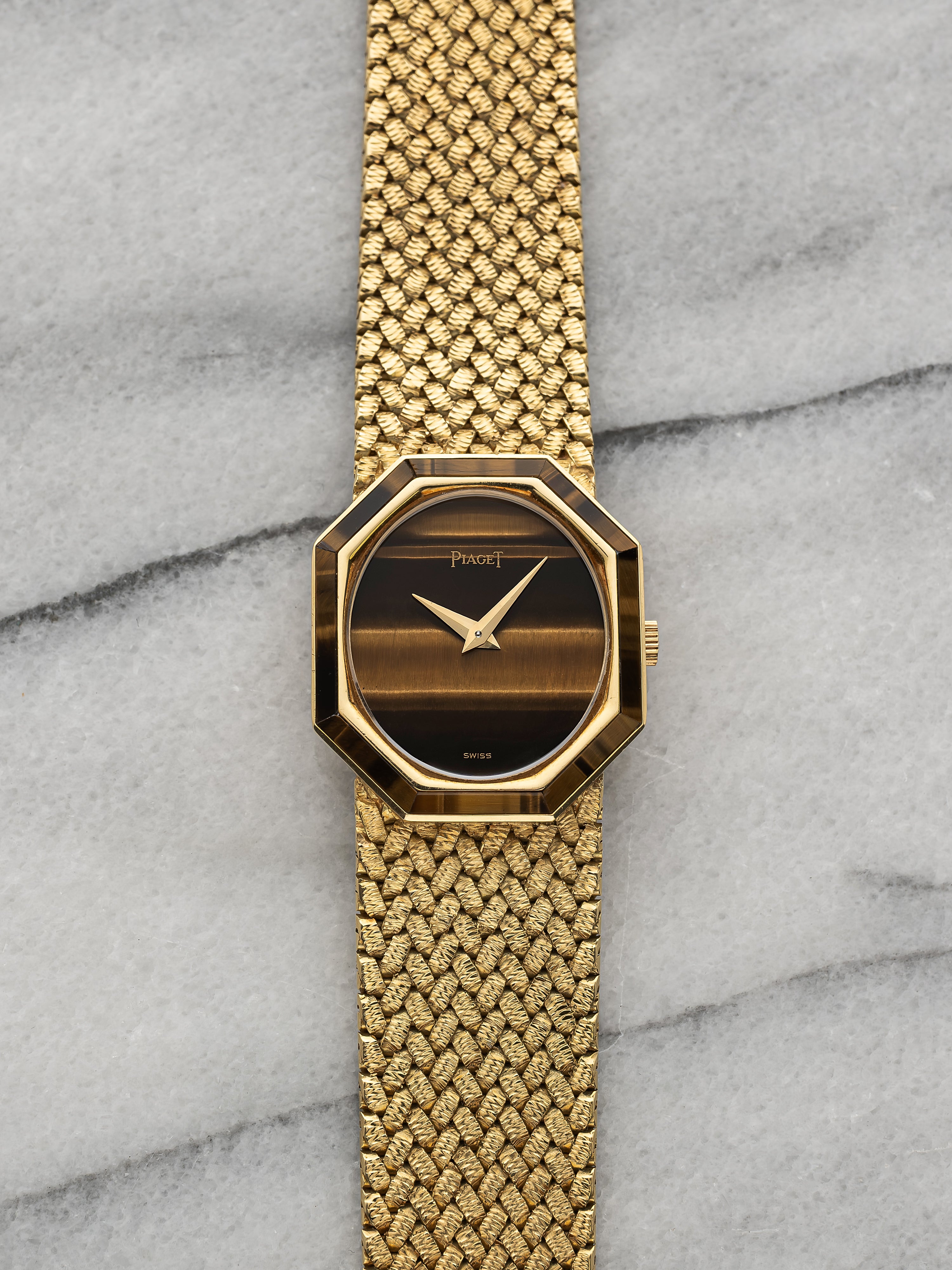 Piaget 9341 - Tiger Eye Dial & Bezel