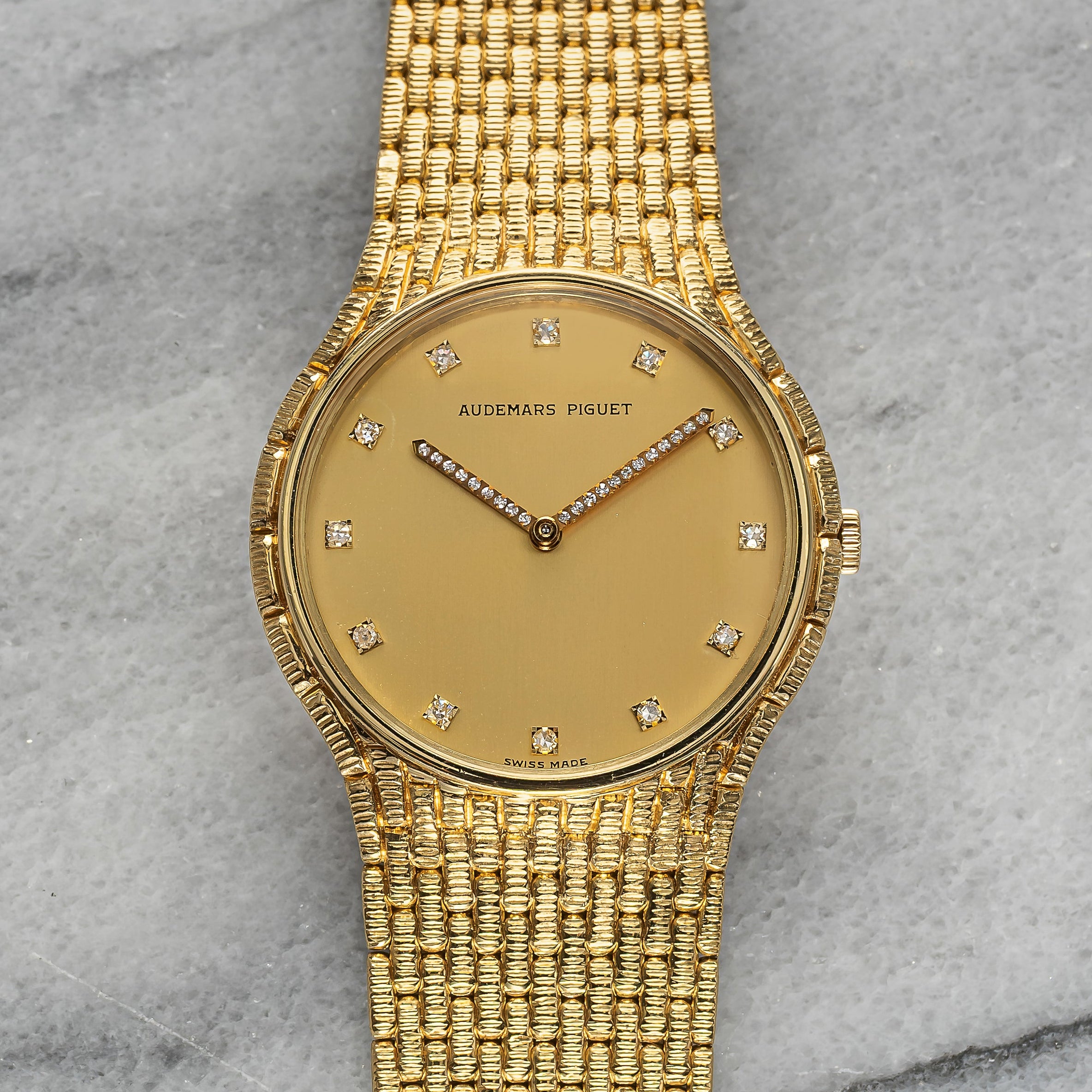 Audemars Piguet Cobra – Champagne Diamond Dial