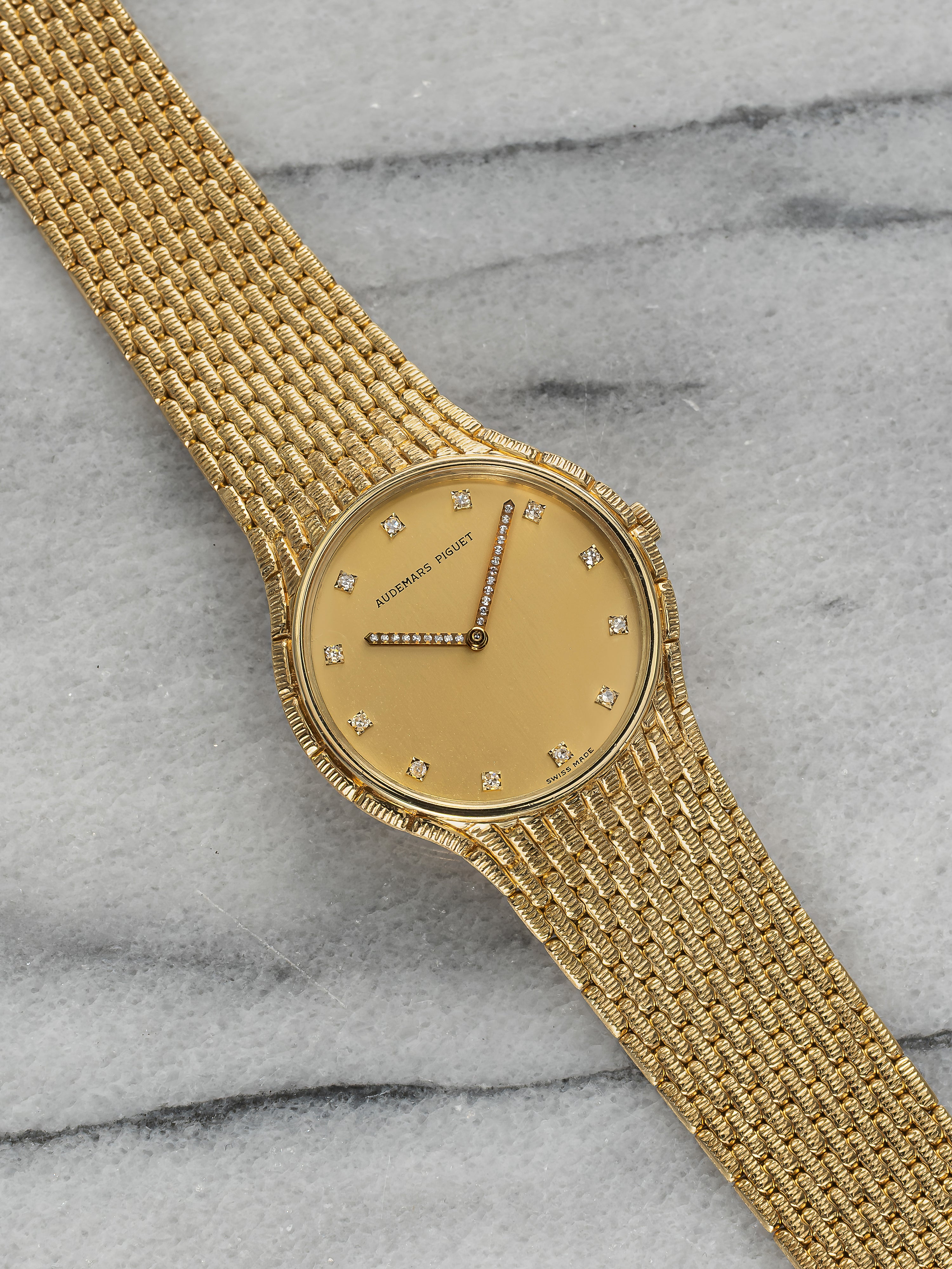 Audemars Piguet Cobra – Champagne Diamond Dial