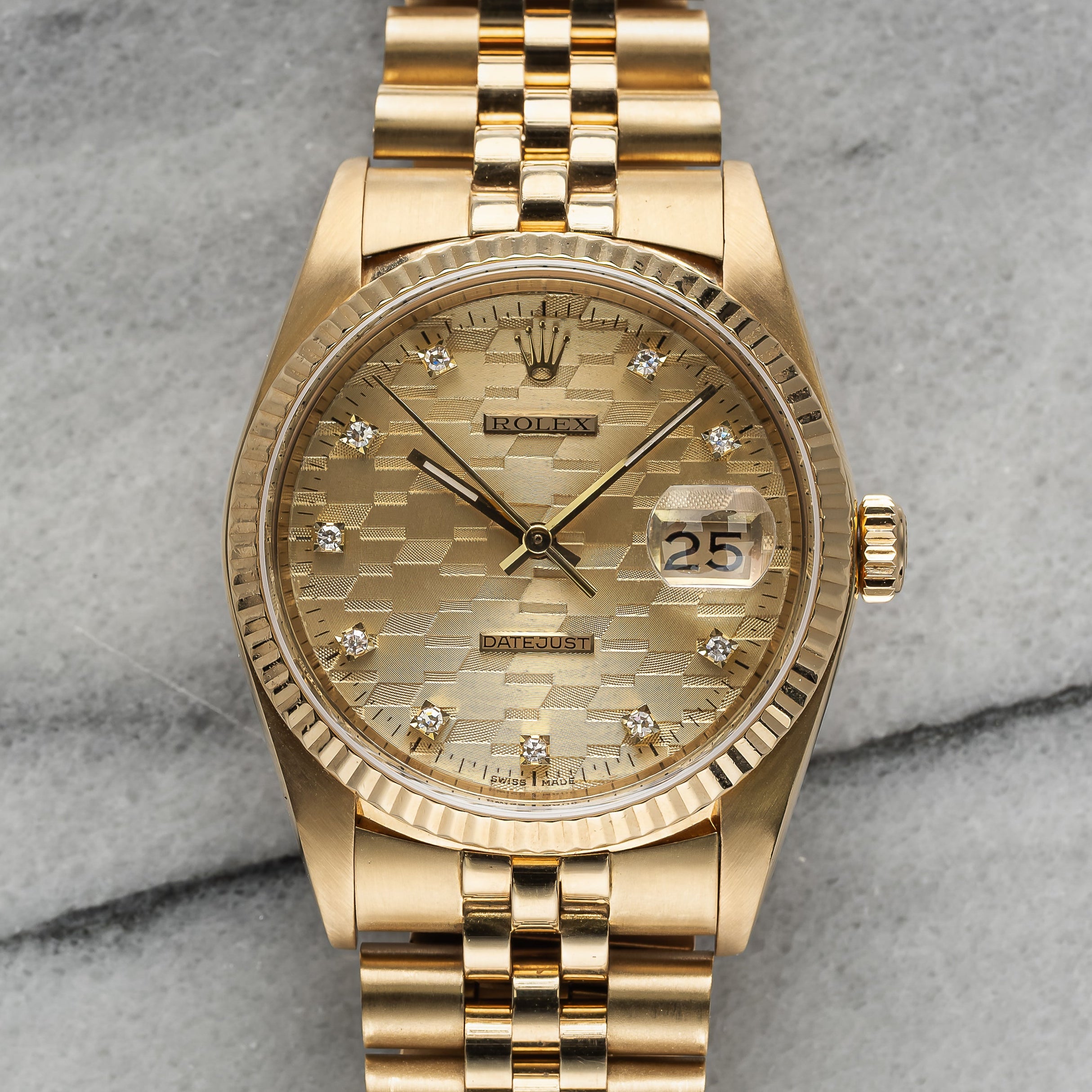 Rolex Datejust 16018 – Chevy Diamond Dial
