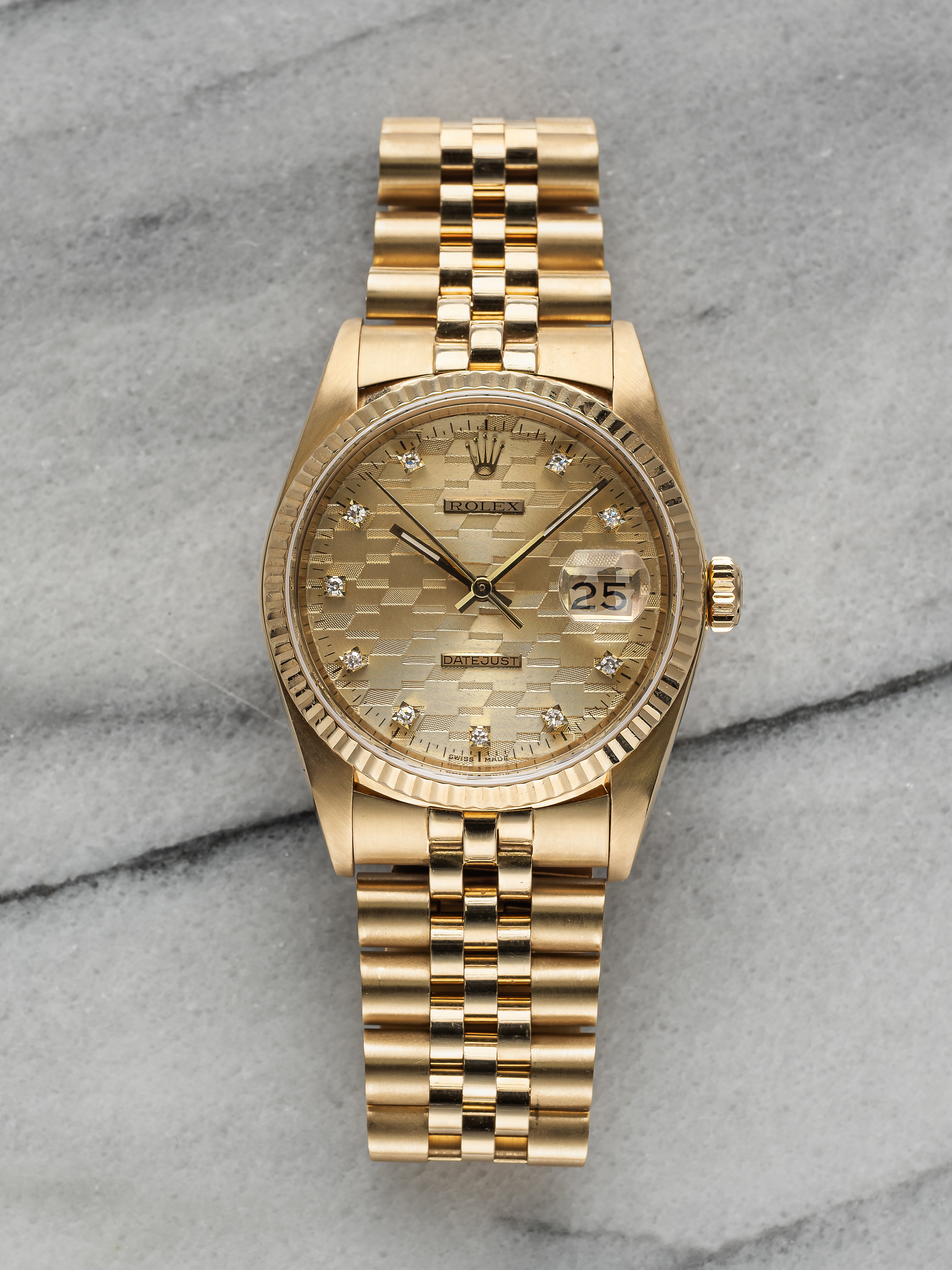Rolex Datejust 16018 – Chevy Diamond Dial