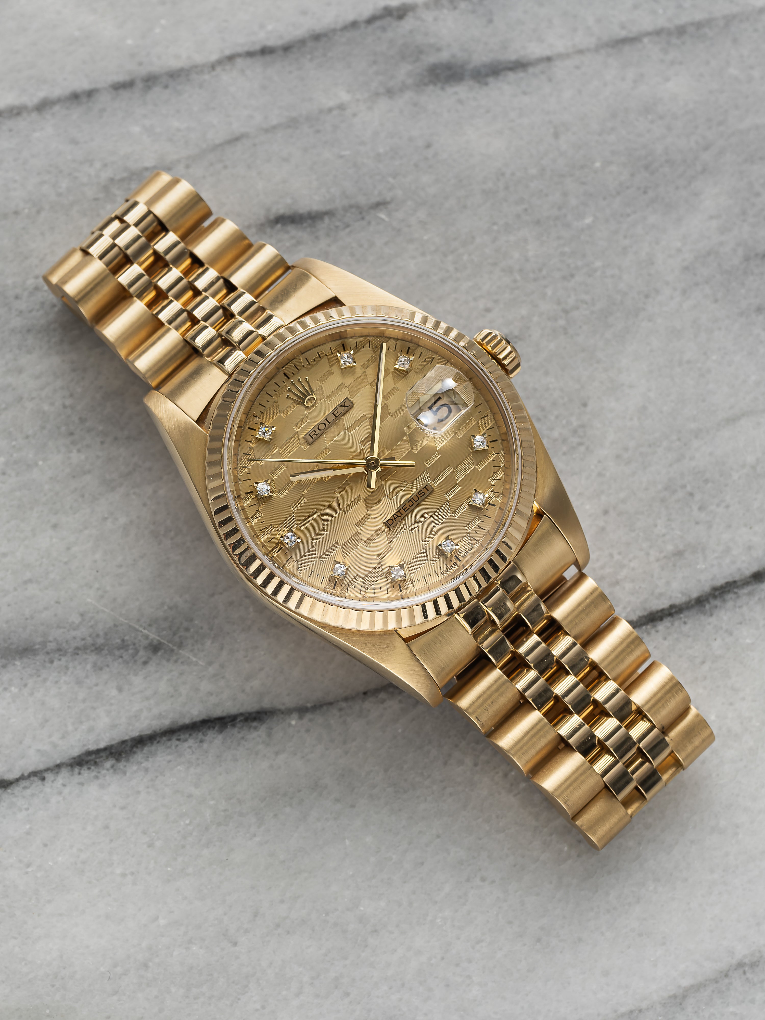 Rolex Datejust 16018 – Chevy Diamond Dial