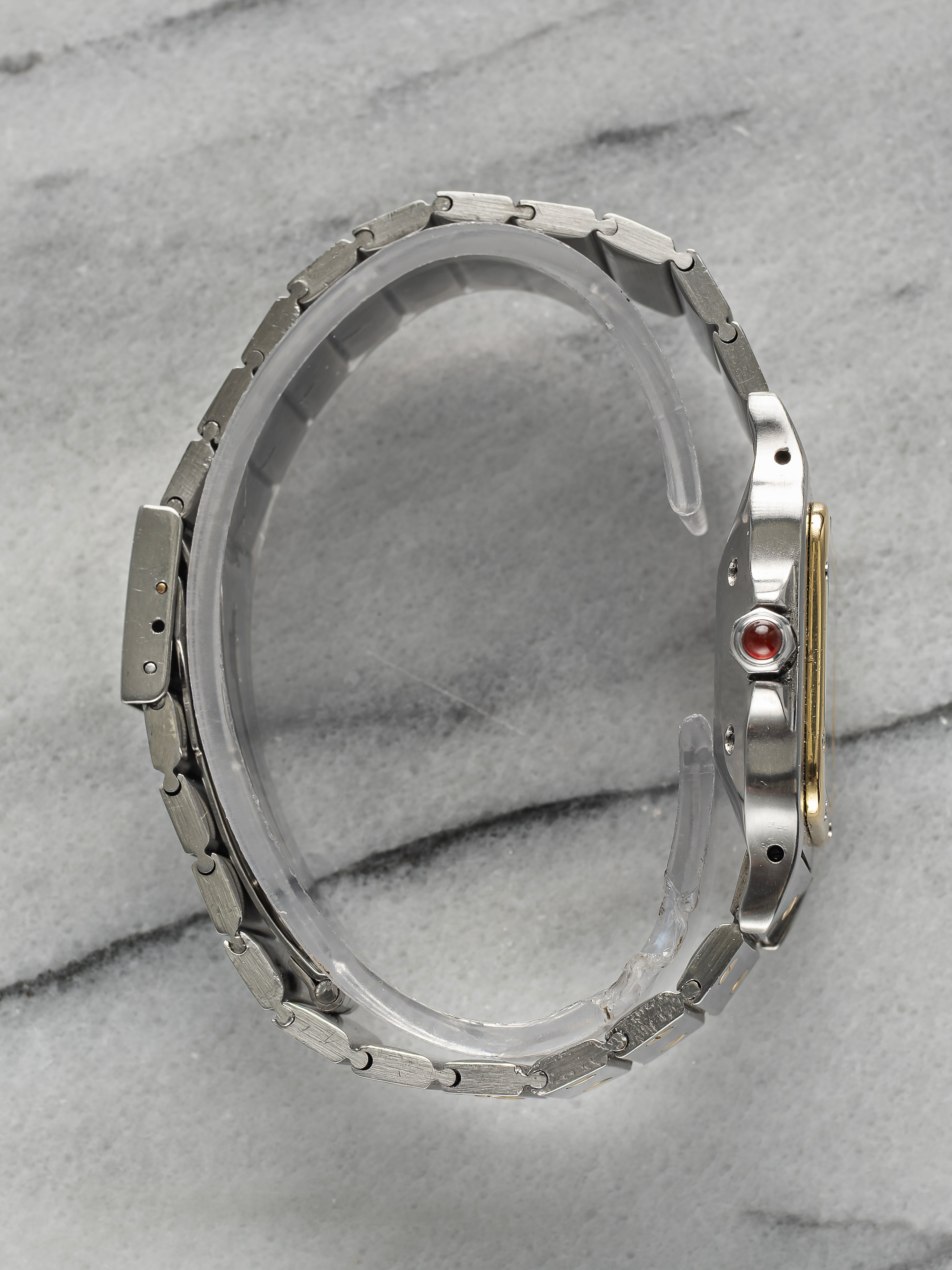 Cartier Santos 2961 - Burgundy Spider Dial