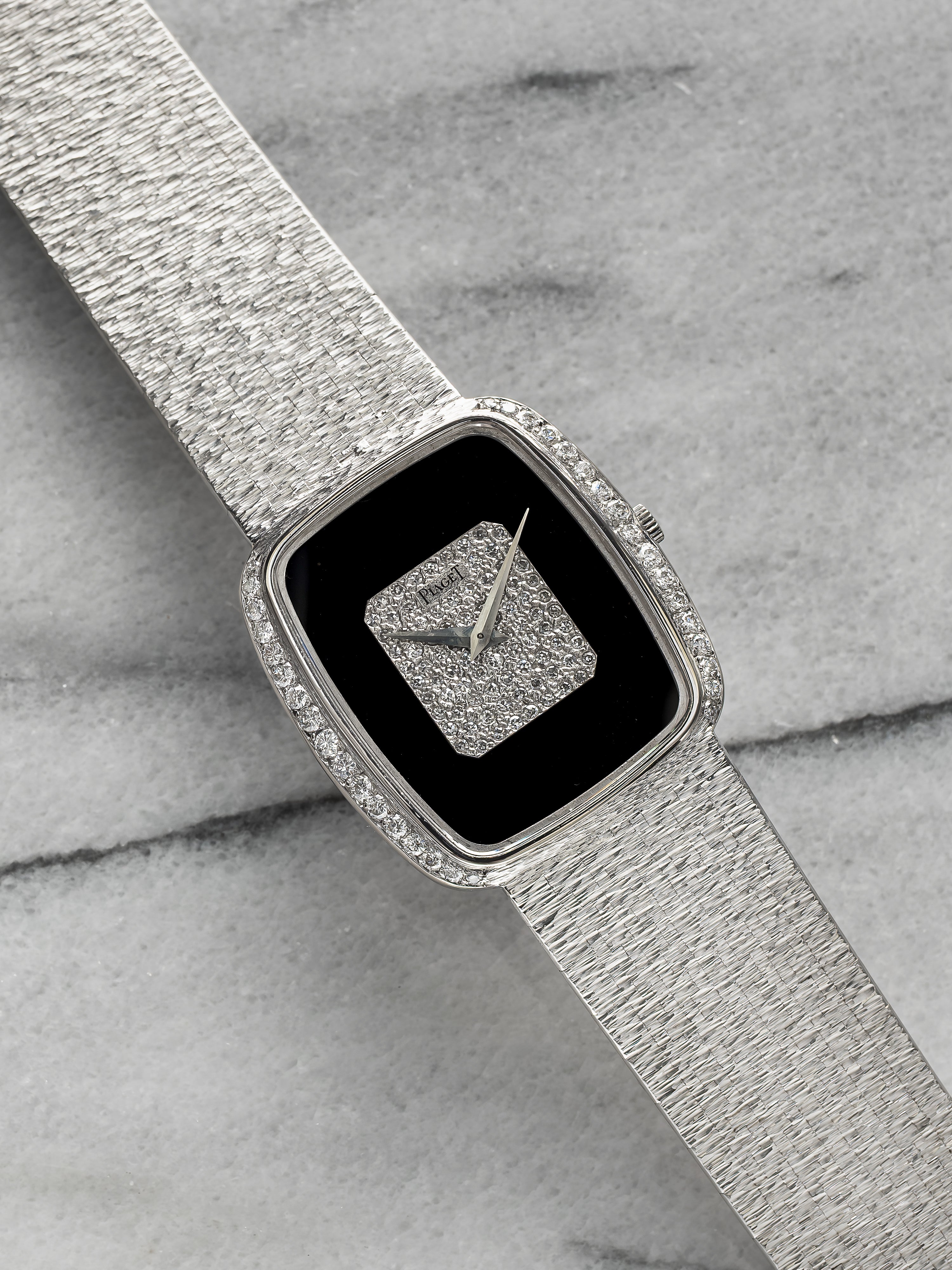 Piaget Onyx - Diamond Dial & Bezel
