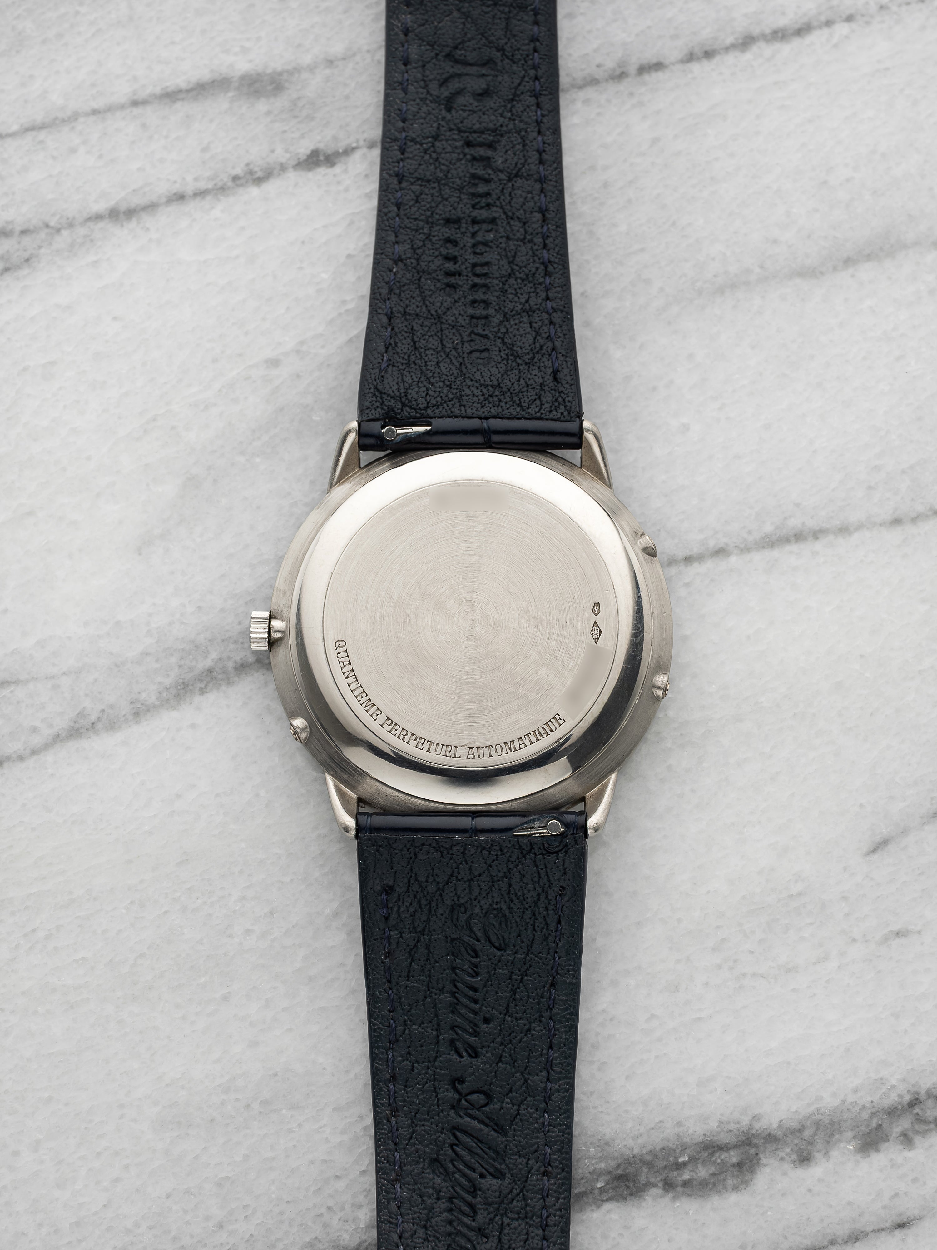 Vintage 80s Audemars Piguet Quantieme Perpetual 25548PT Platinum Moonphase 36mm