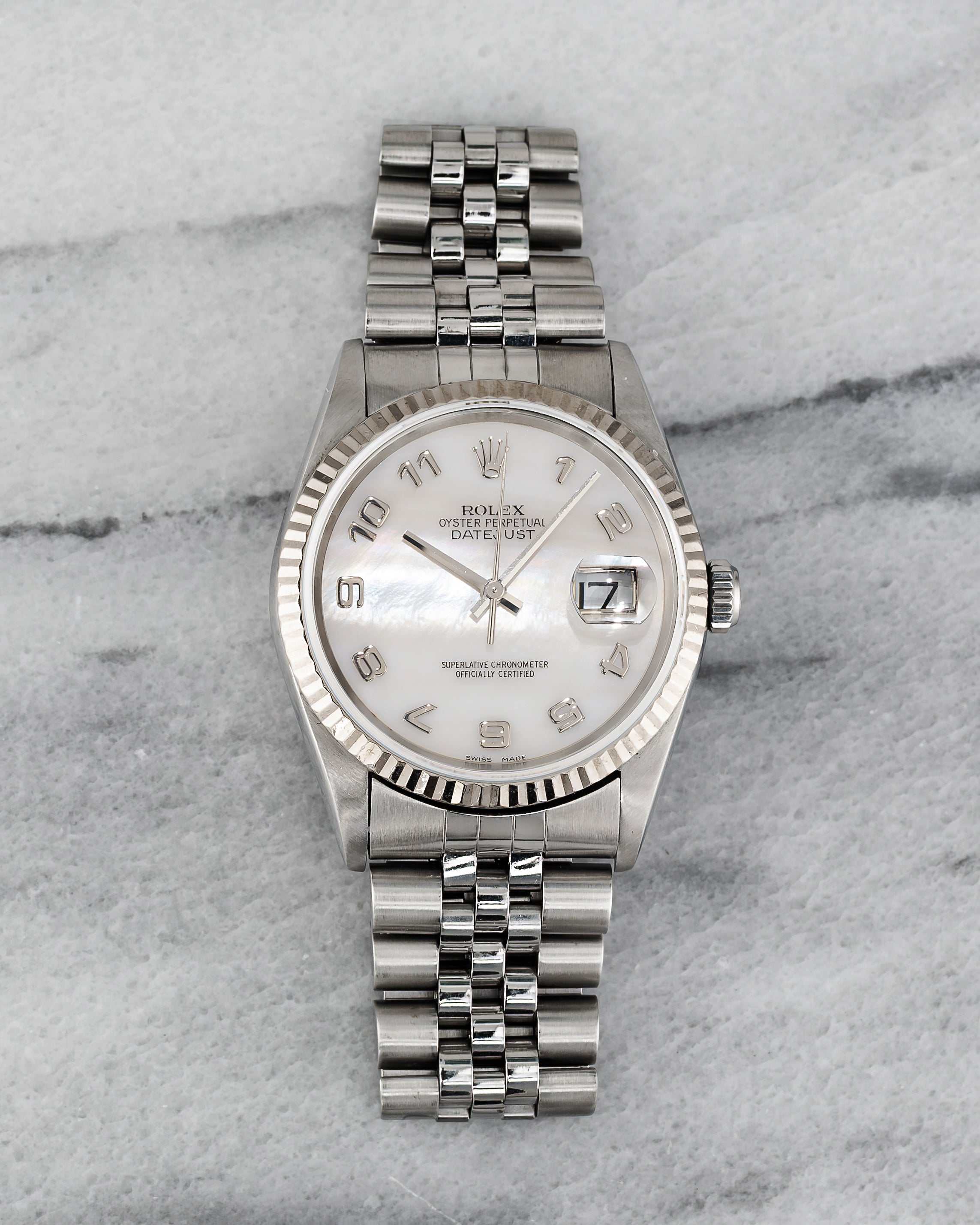 Rolex Datejust 16234 - MOP Dial