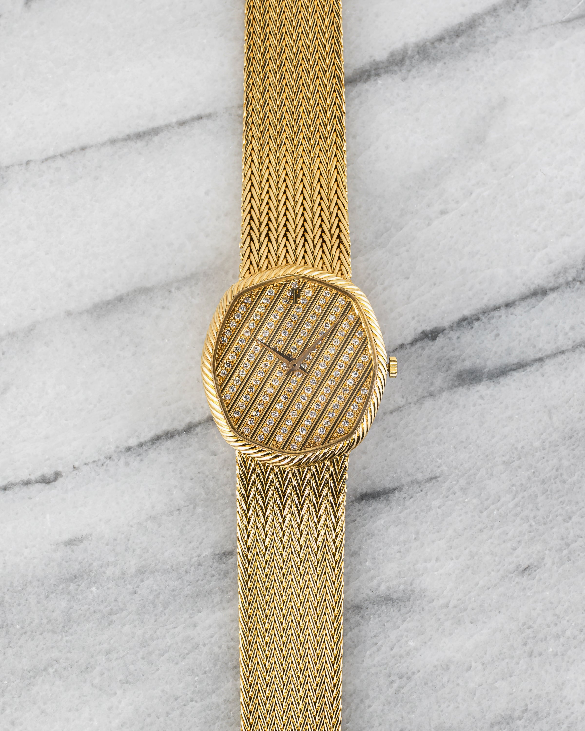 Audemars Piguet - Diamond Pave Dial.