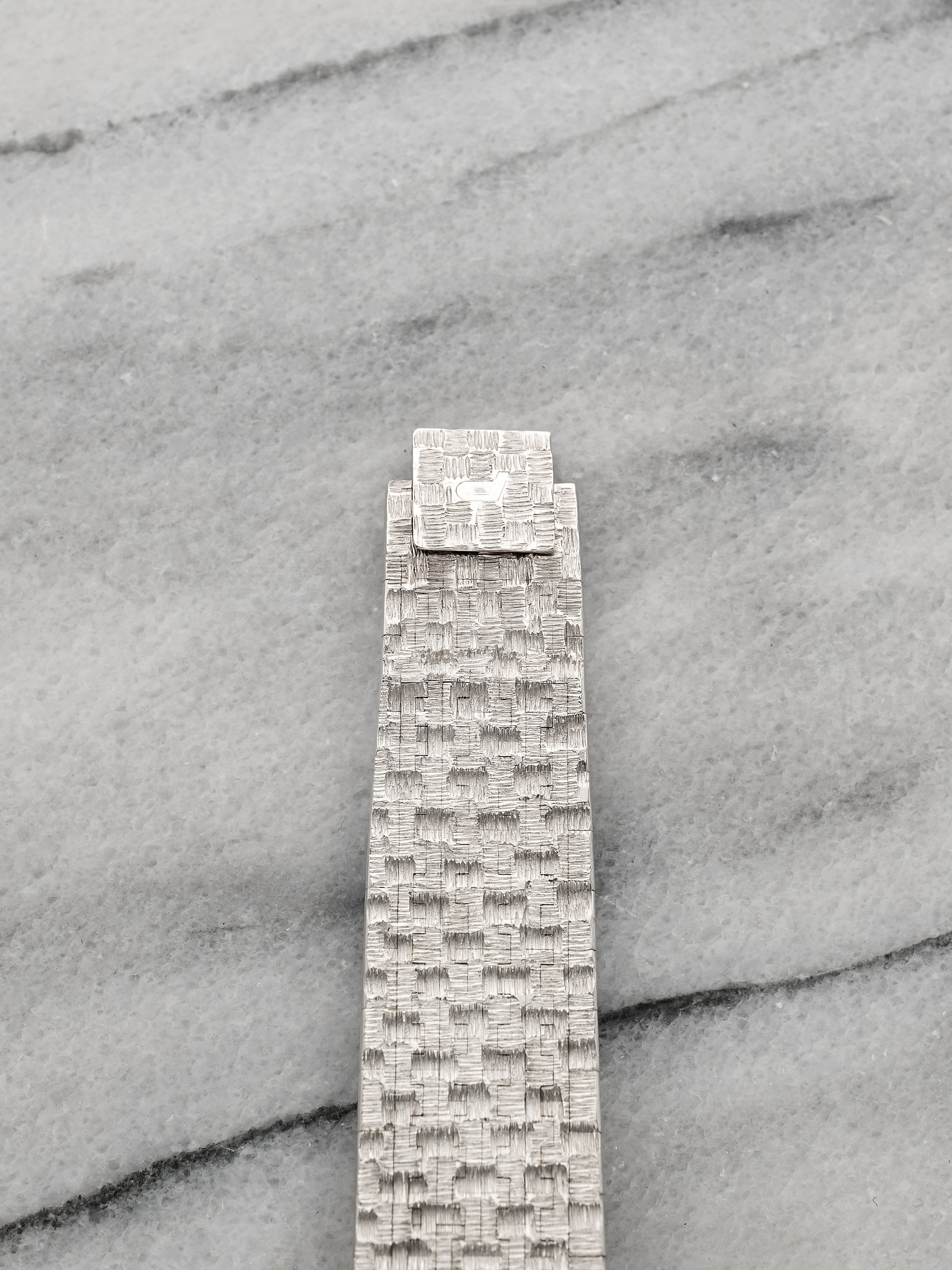 Piaget 9791 - Integrated Bracelet, Onyx Dial with Diamond Indicies