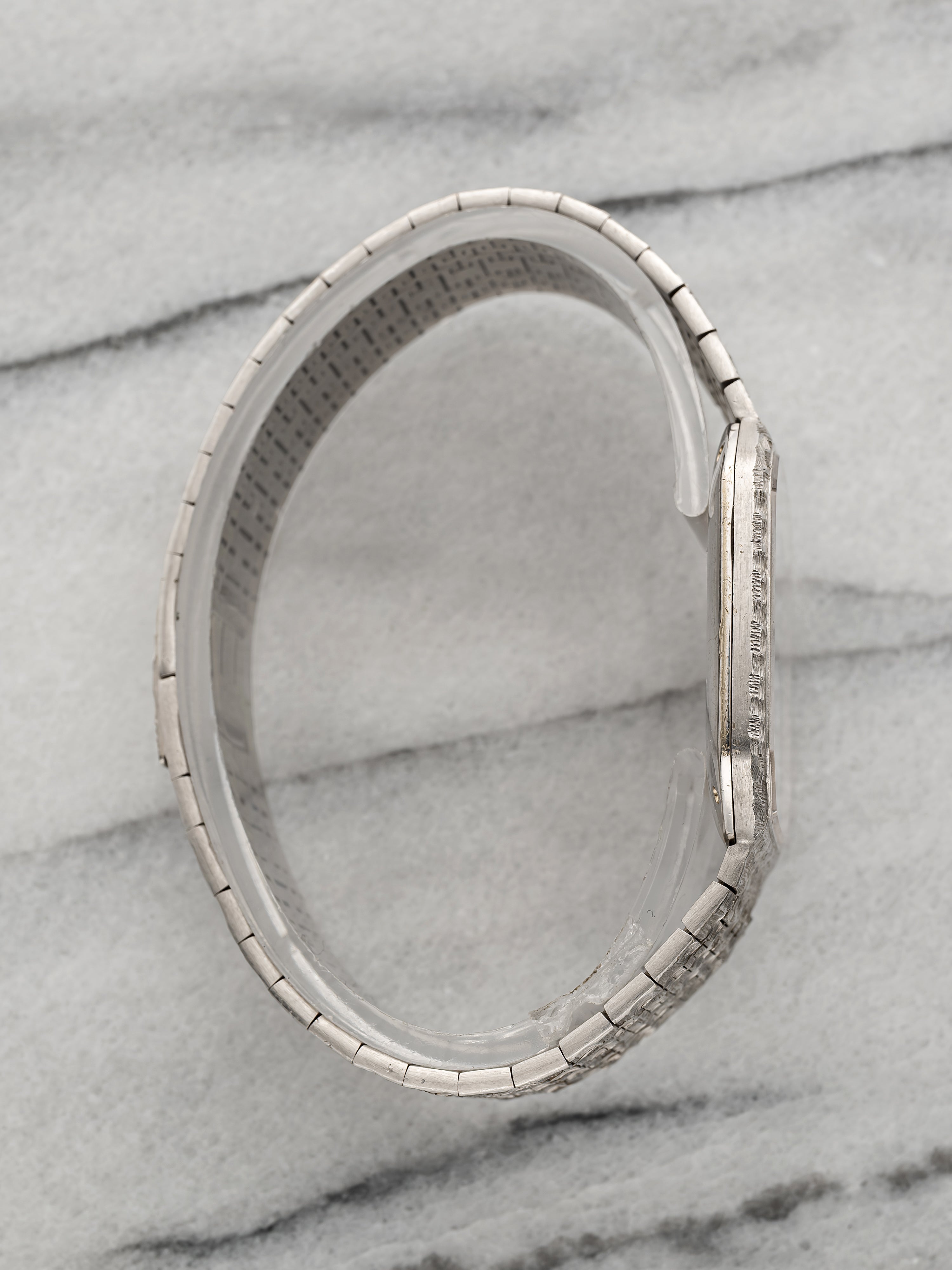 Piaget 9791 - Integrated Bracelet, Onyx Dial with Diamond Indicies