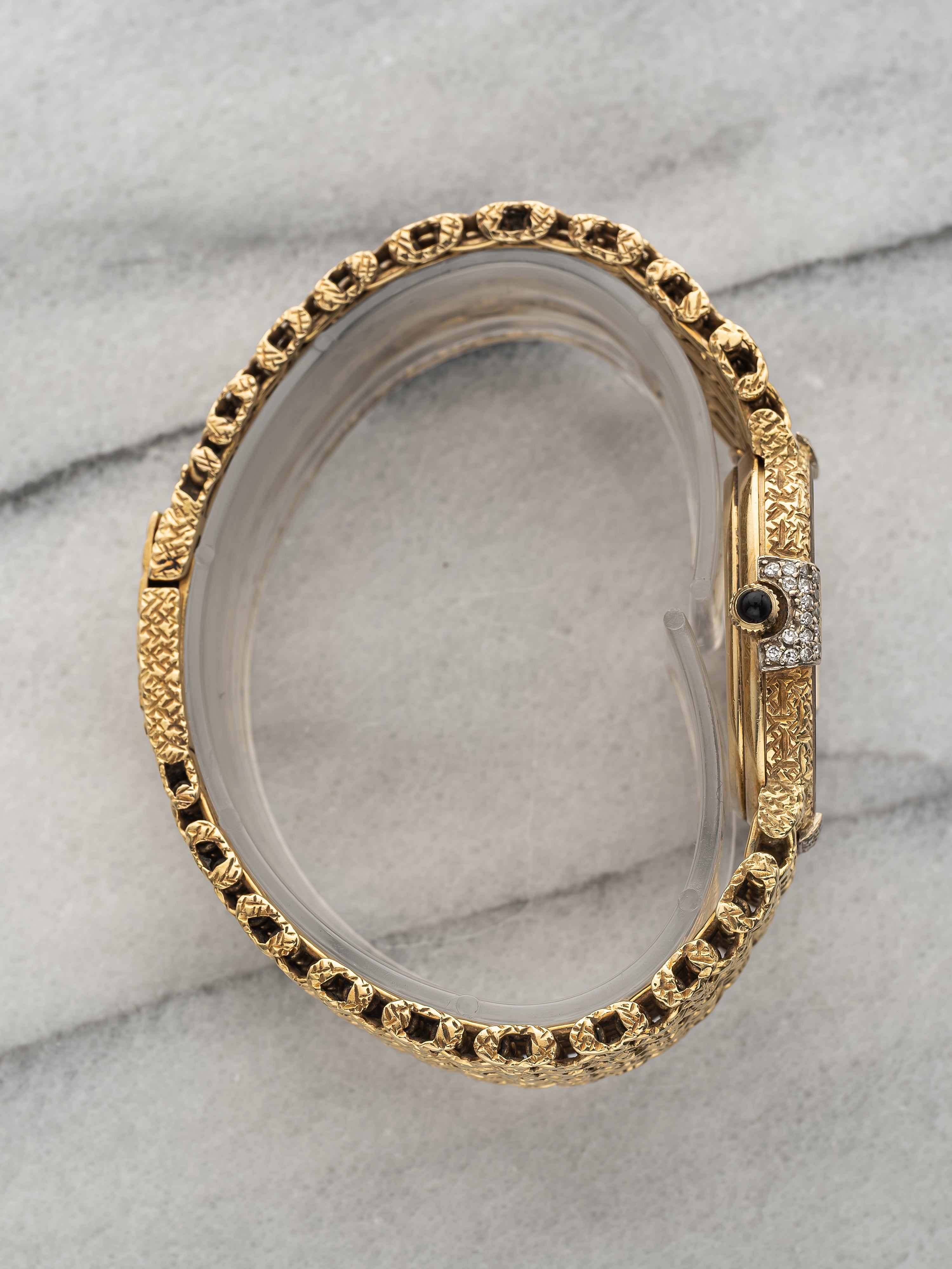 Patek Philippe Ellipse 4307/001 - Diamond Bezel Onyx Dial