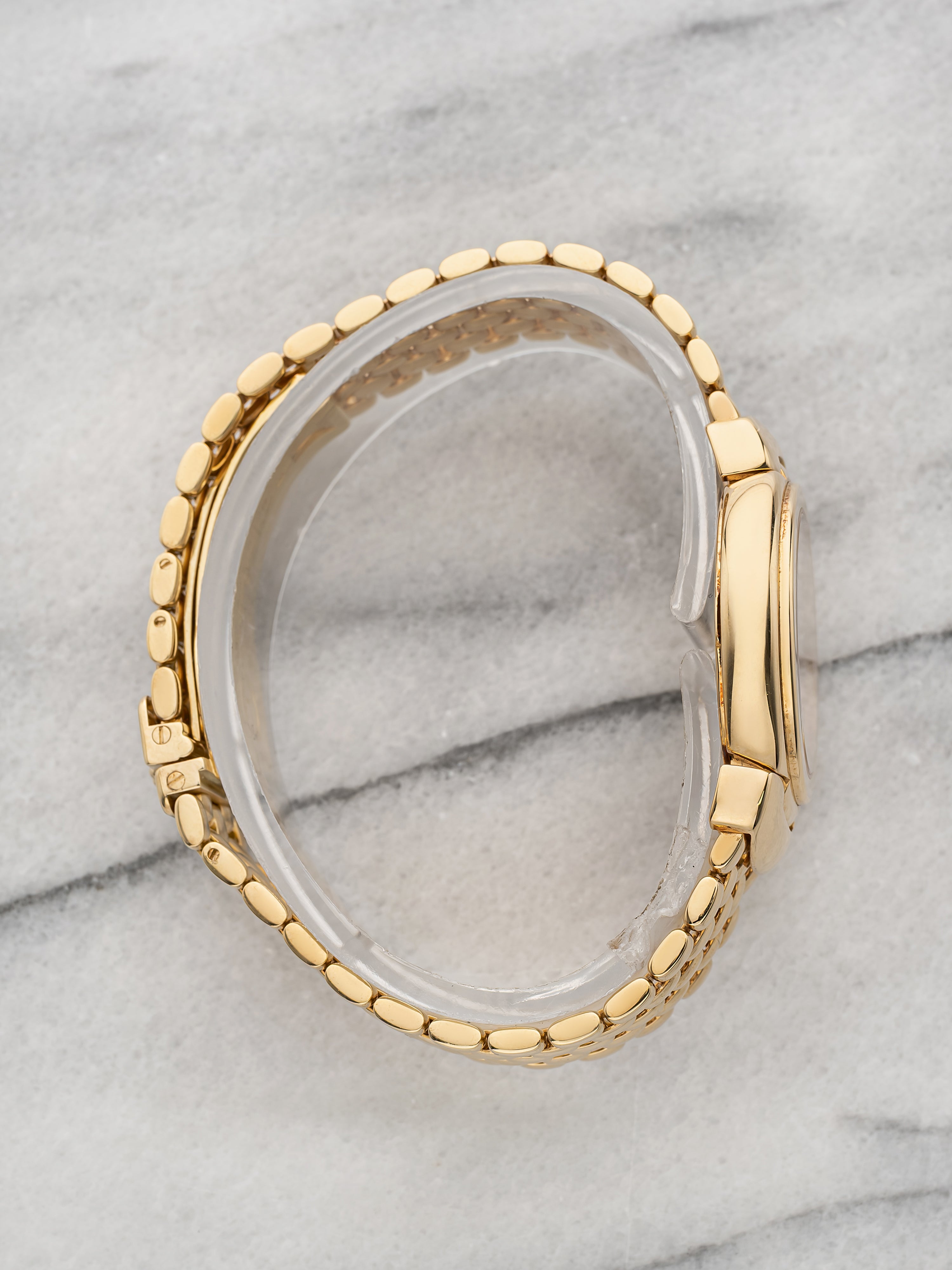 1995 Rolex Cellini 6621/8 18K Yellow Gold Anniversary Champagne Dial Quartz 27mm