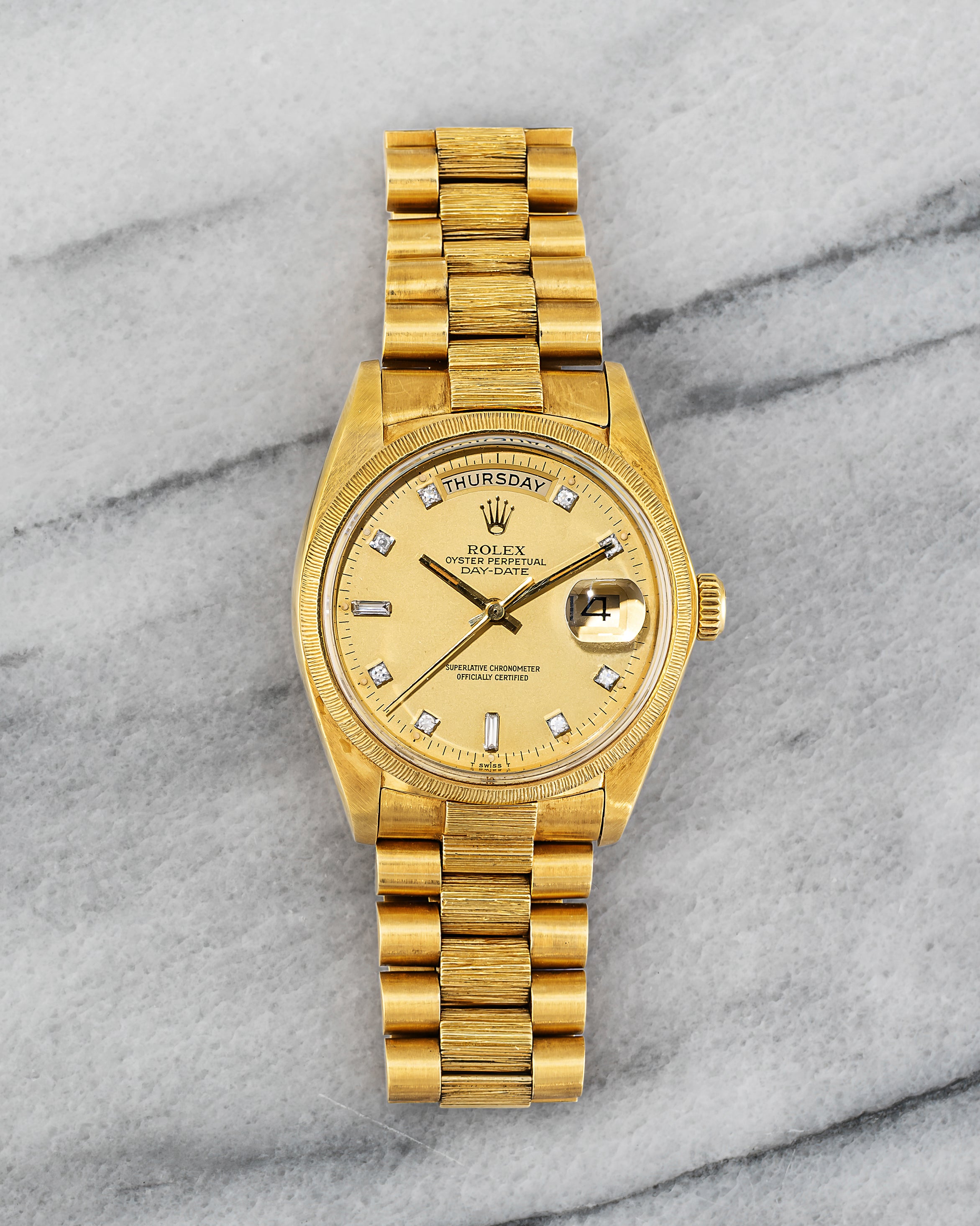 Rolex Day Date 18078 – Lemon Diamond Dial