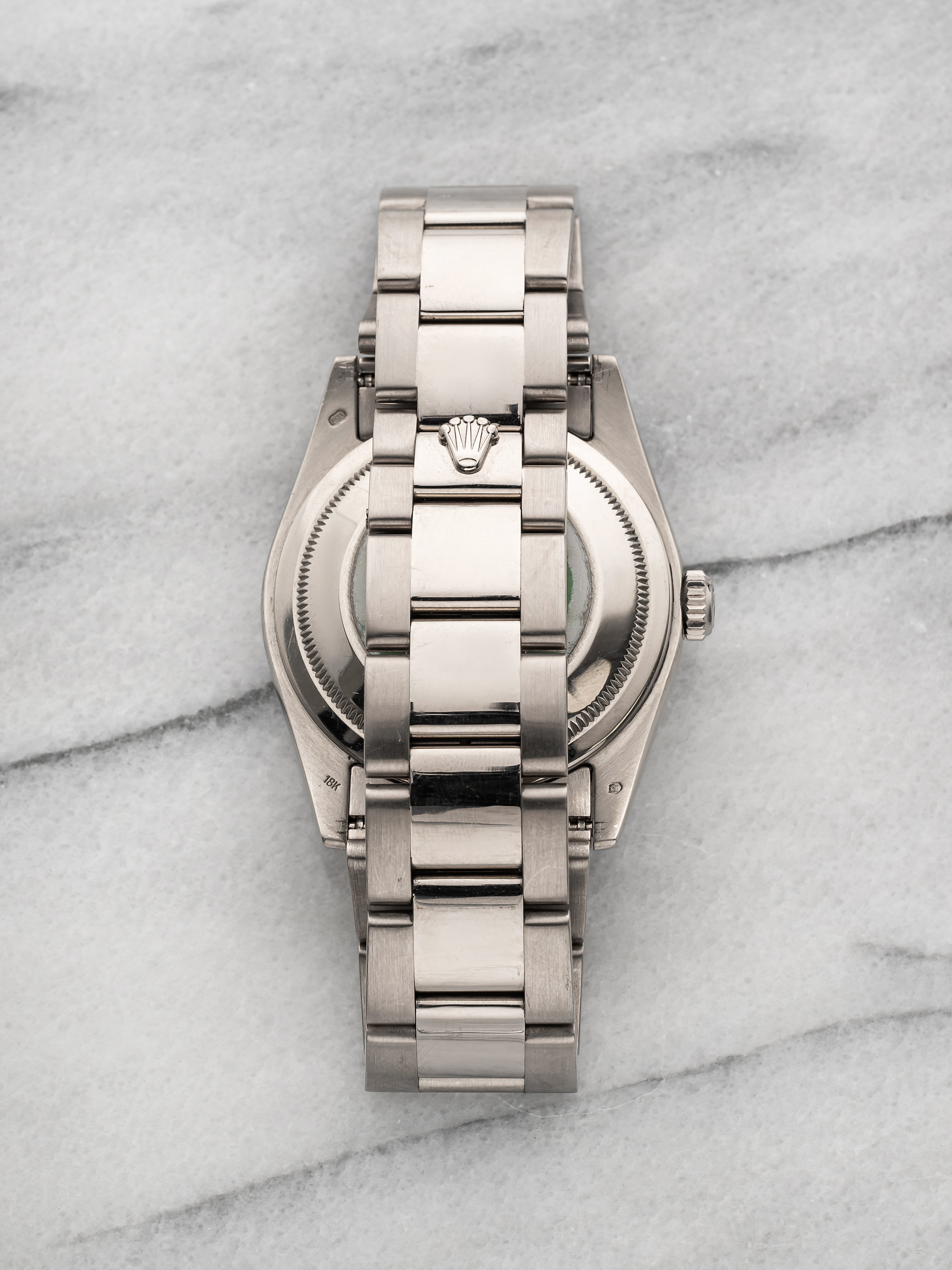 2000 Rolex Day-Date 118209 18K White Gold Cherry Dial Automatic 36mm
