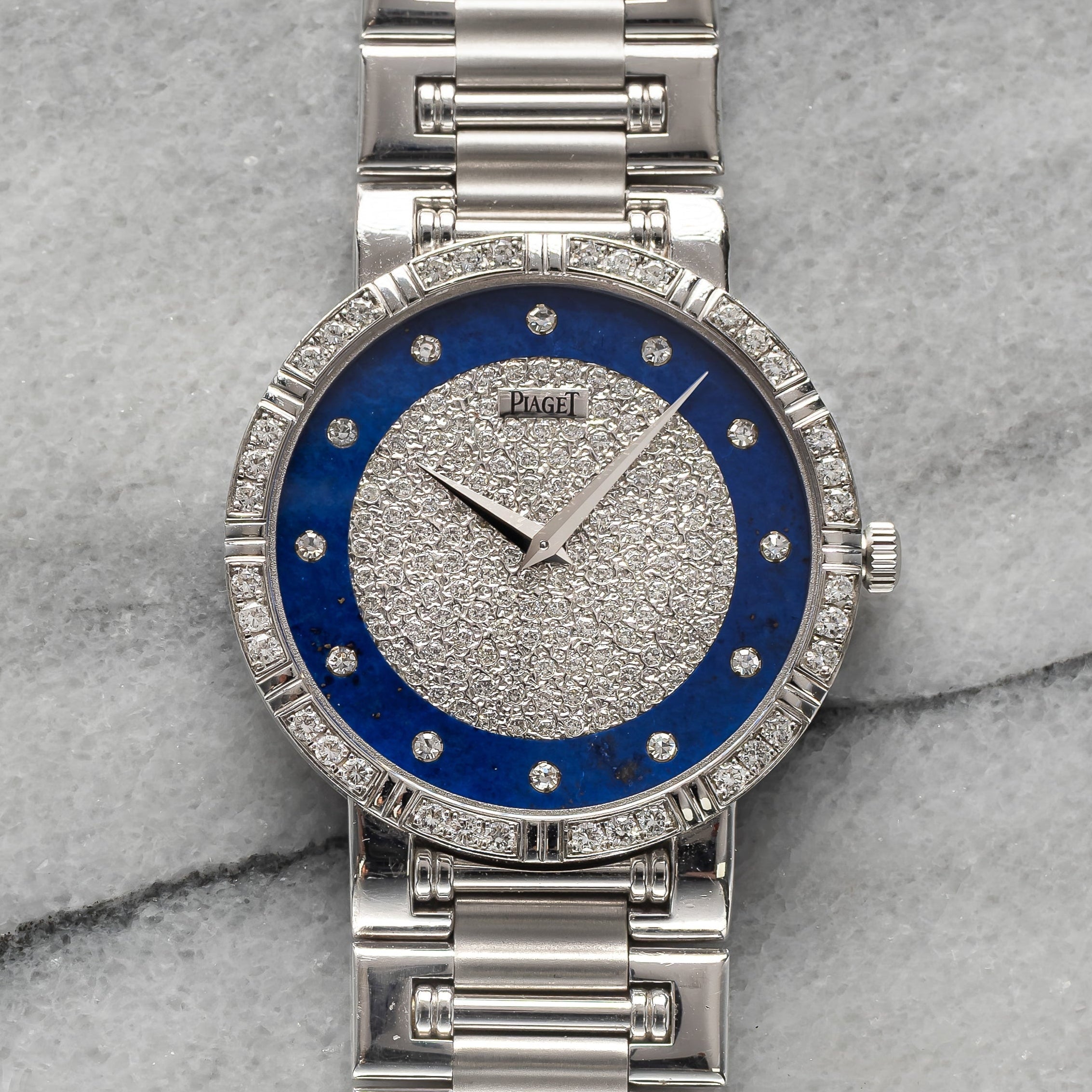 Piaget Dancer - Lapis & Diamond Pave Dial