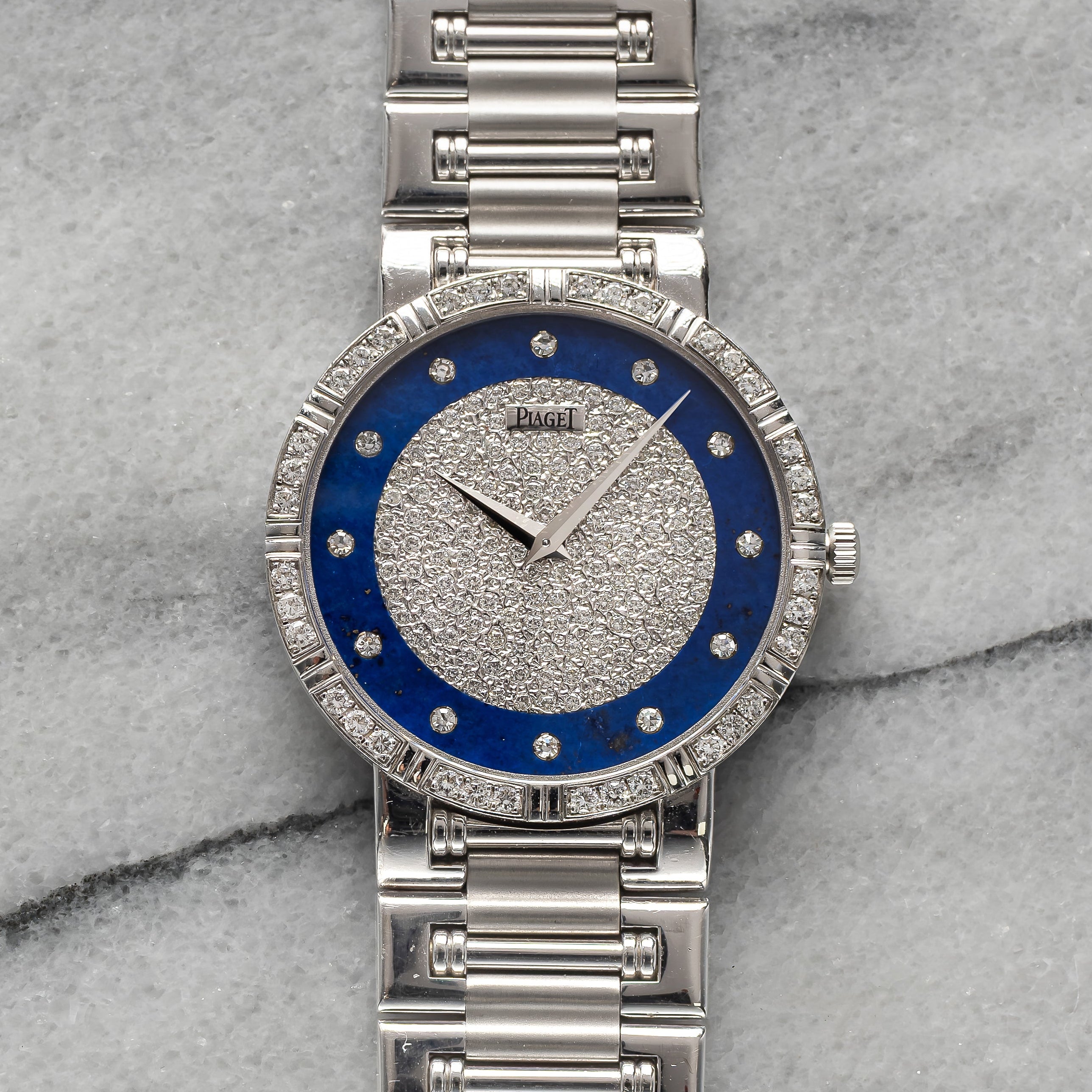 Piaget Dancer - Lapis & Diamond Pave Dial