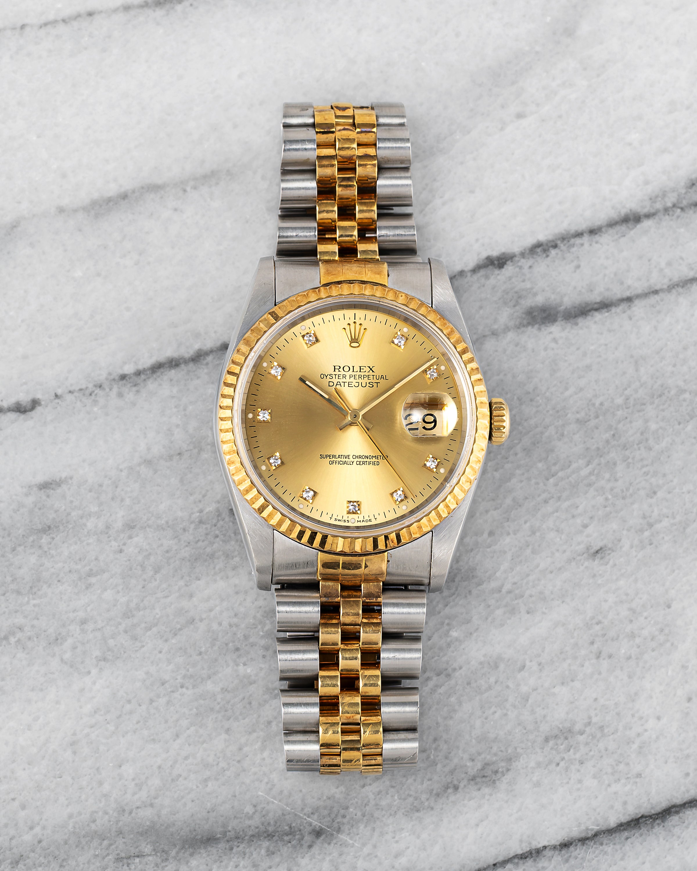 Rolex Datejust 16233 - Diamond Dial