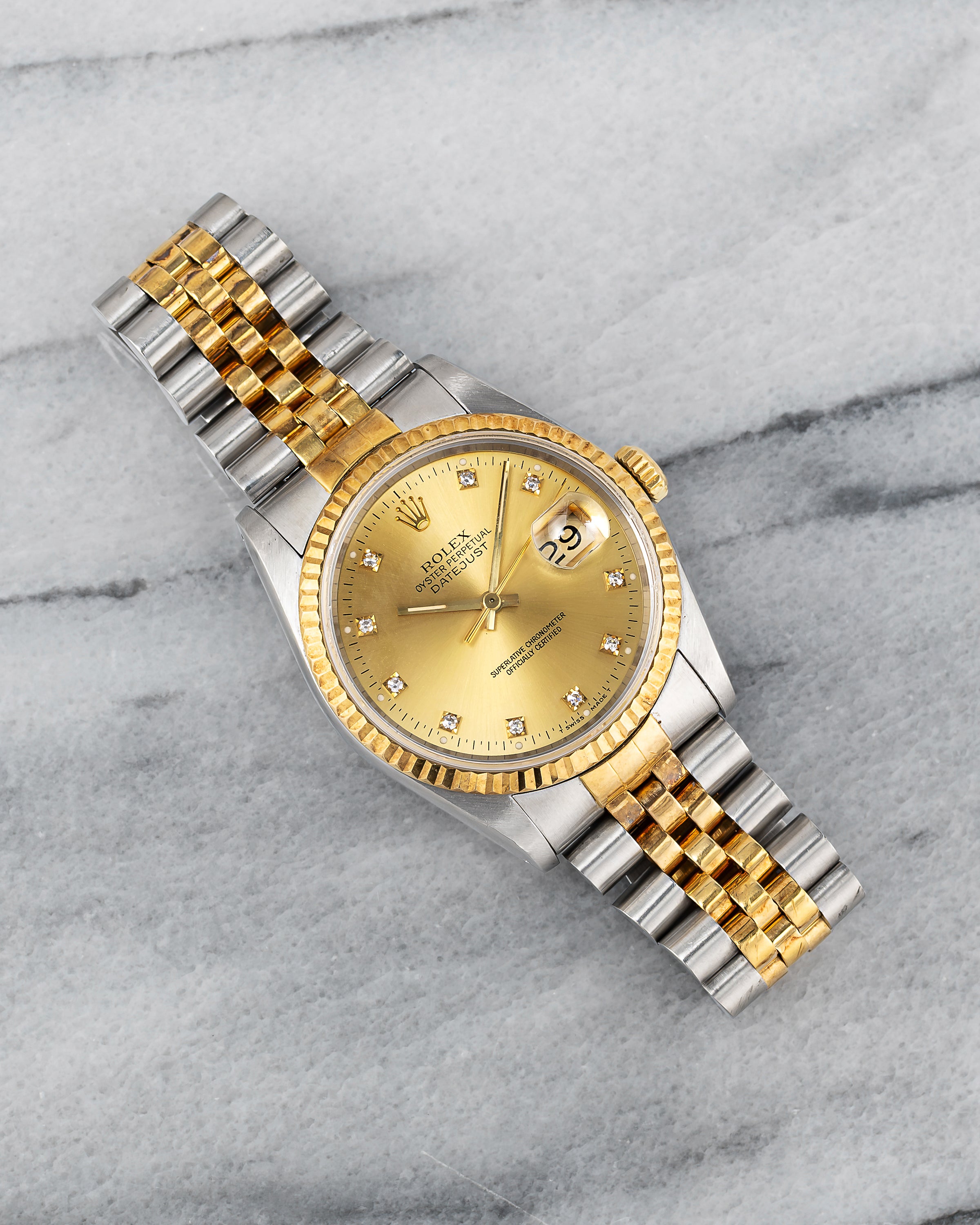 Rolex Datejust 16233 - Diamond Dial