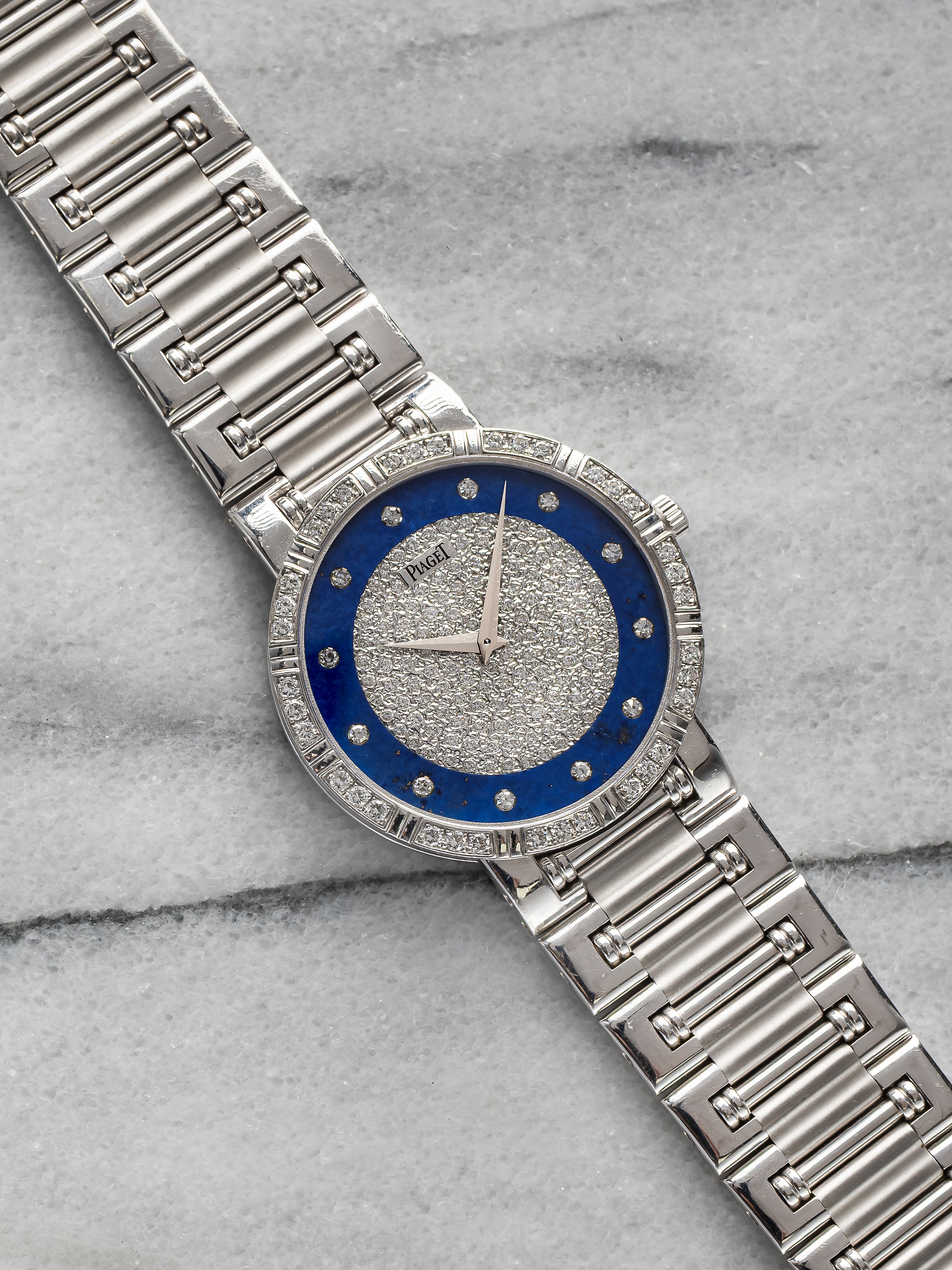 Piaget Dancer - Lapis & Diamond Pave Dial