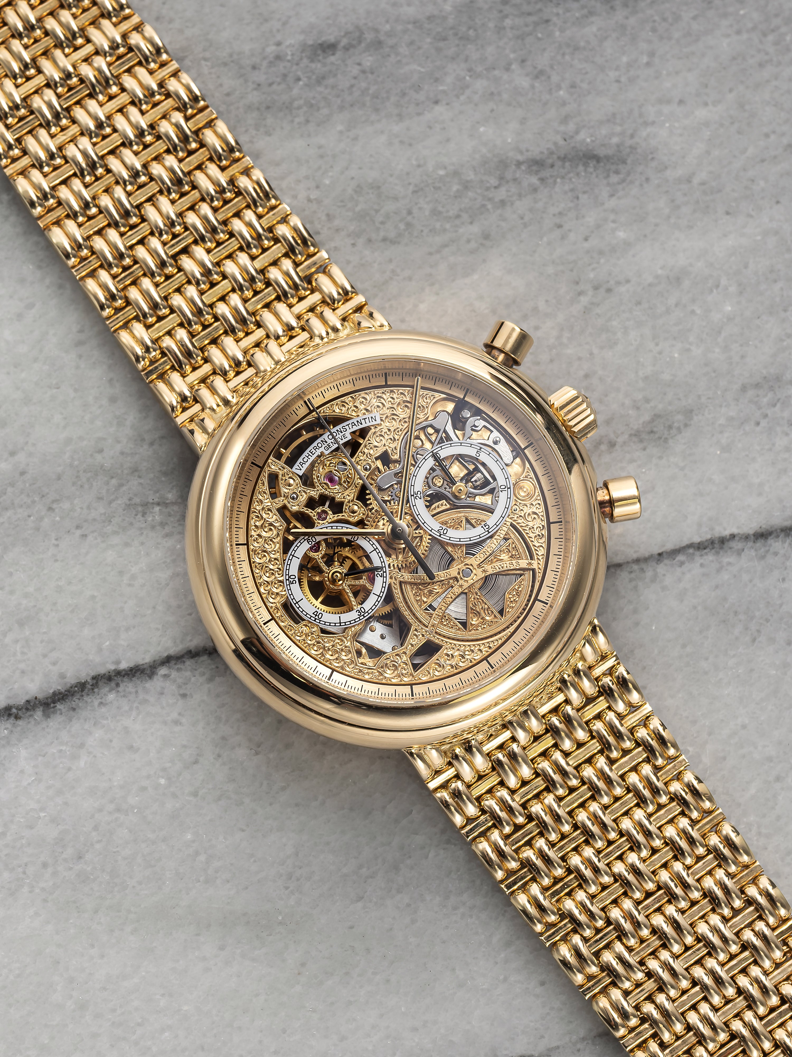 Vacheron Constantin Patrimony - Skeleton Chronograph