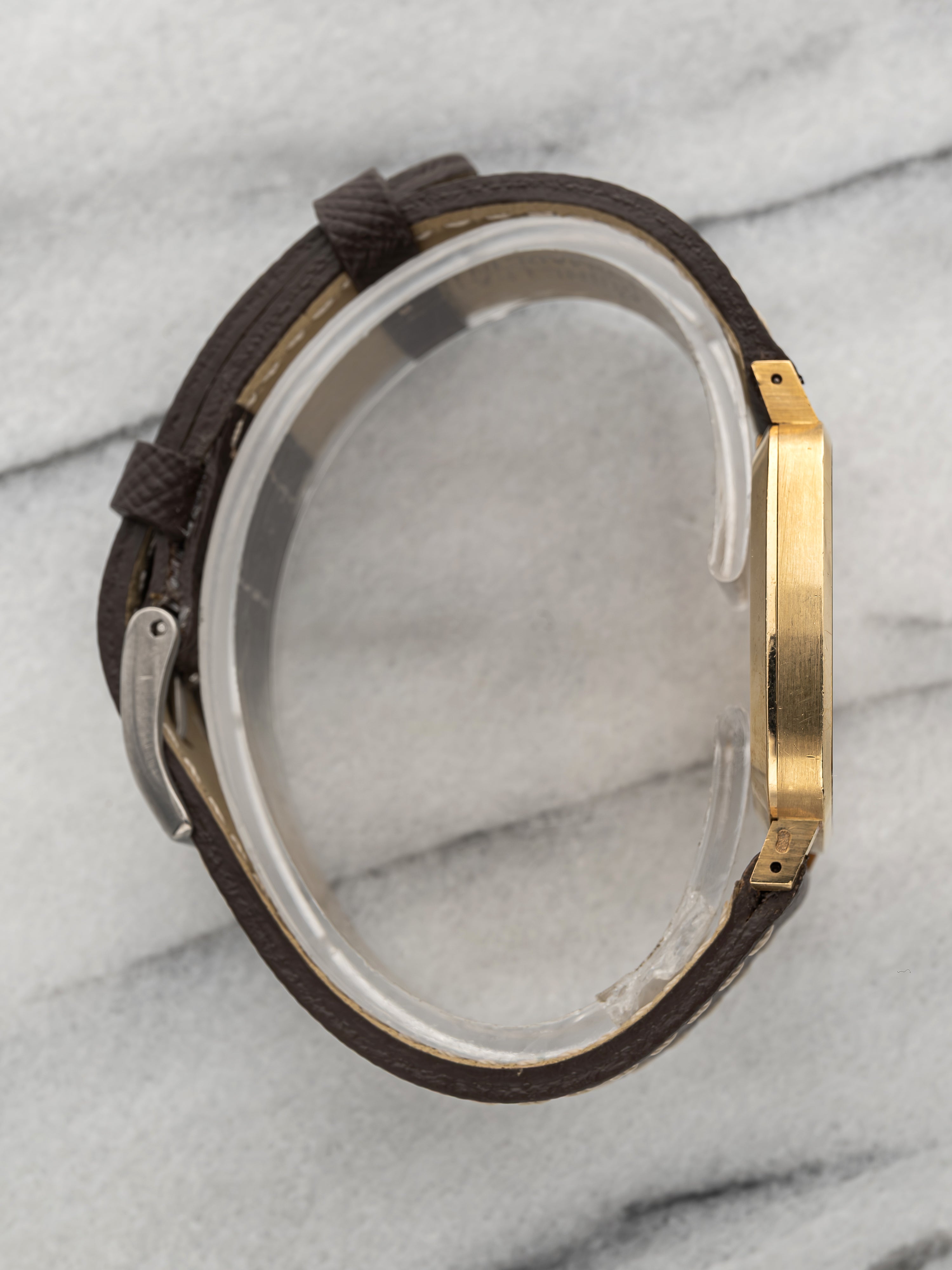 1976 Rolex Cellini Cushion 4114 - 18K Yellow Gold Champagne Sunburst Dial