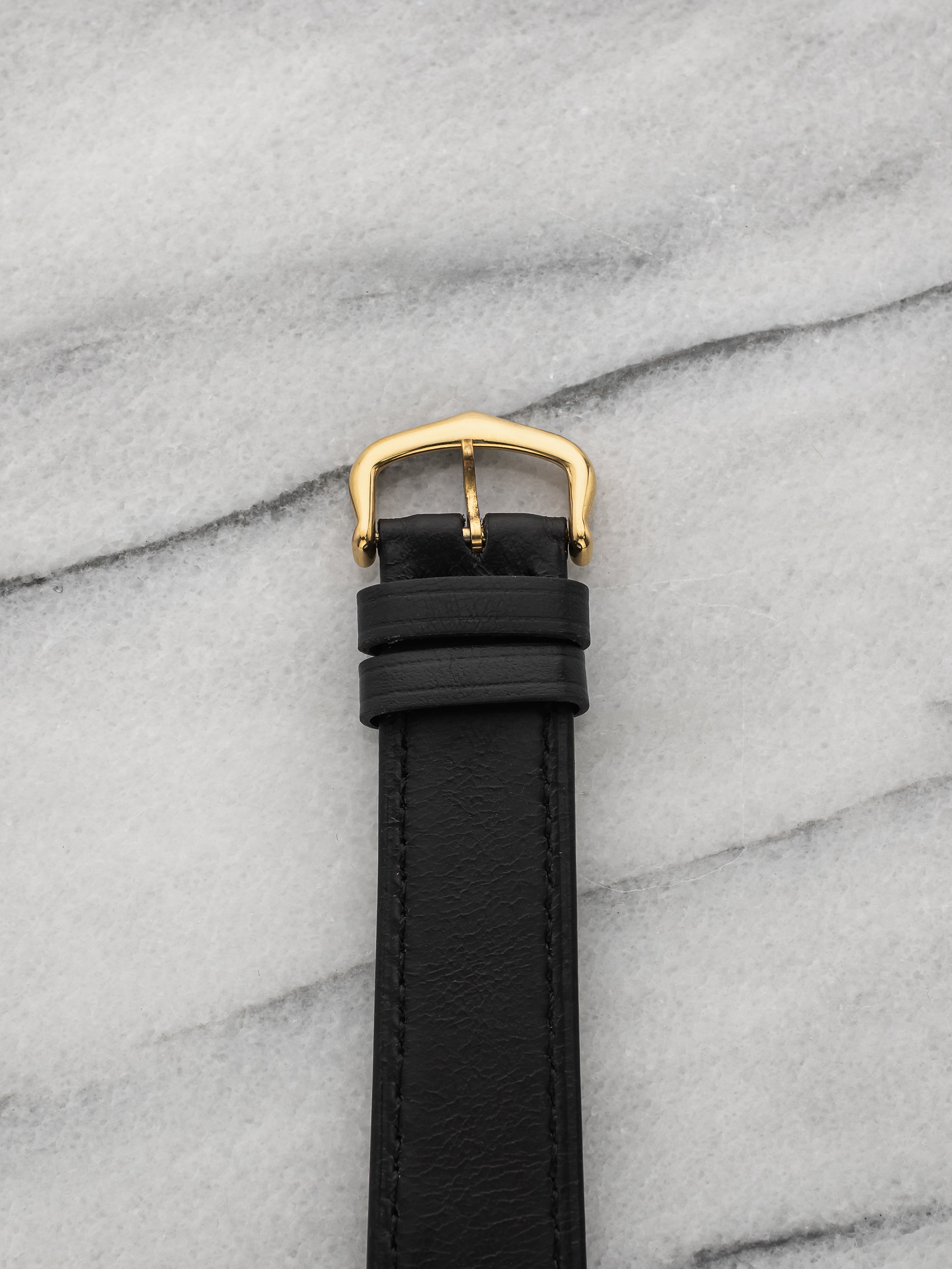 1970s Cartier Must de Tank 590005 Vermeil Lemon Roman Dial Quartz 23mm