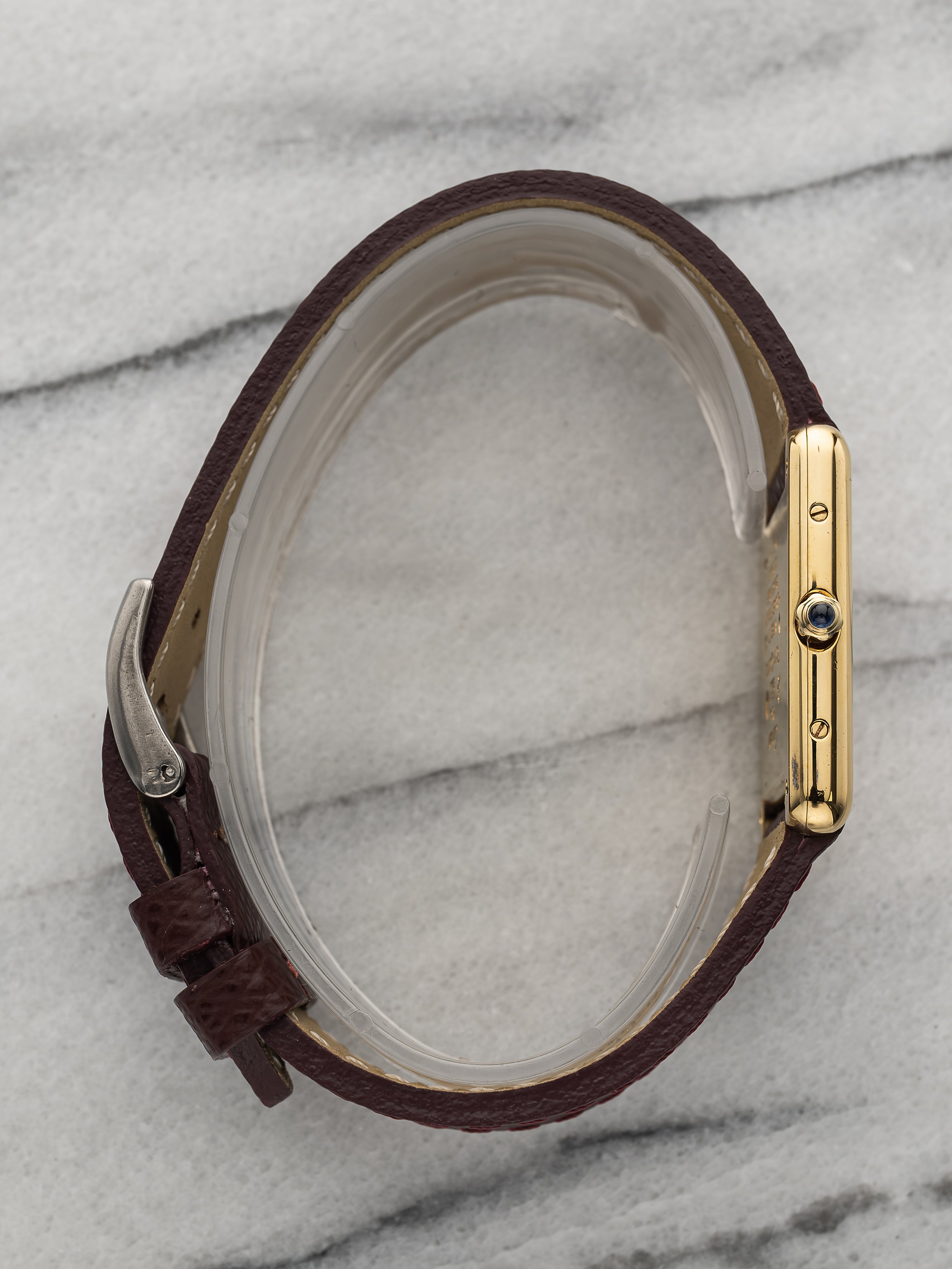 Cartier Must de Tank - Red Dial