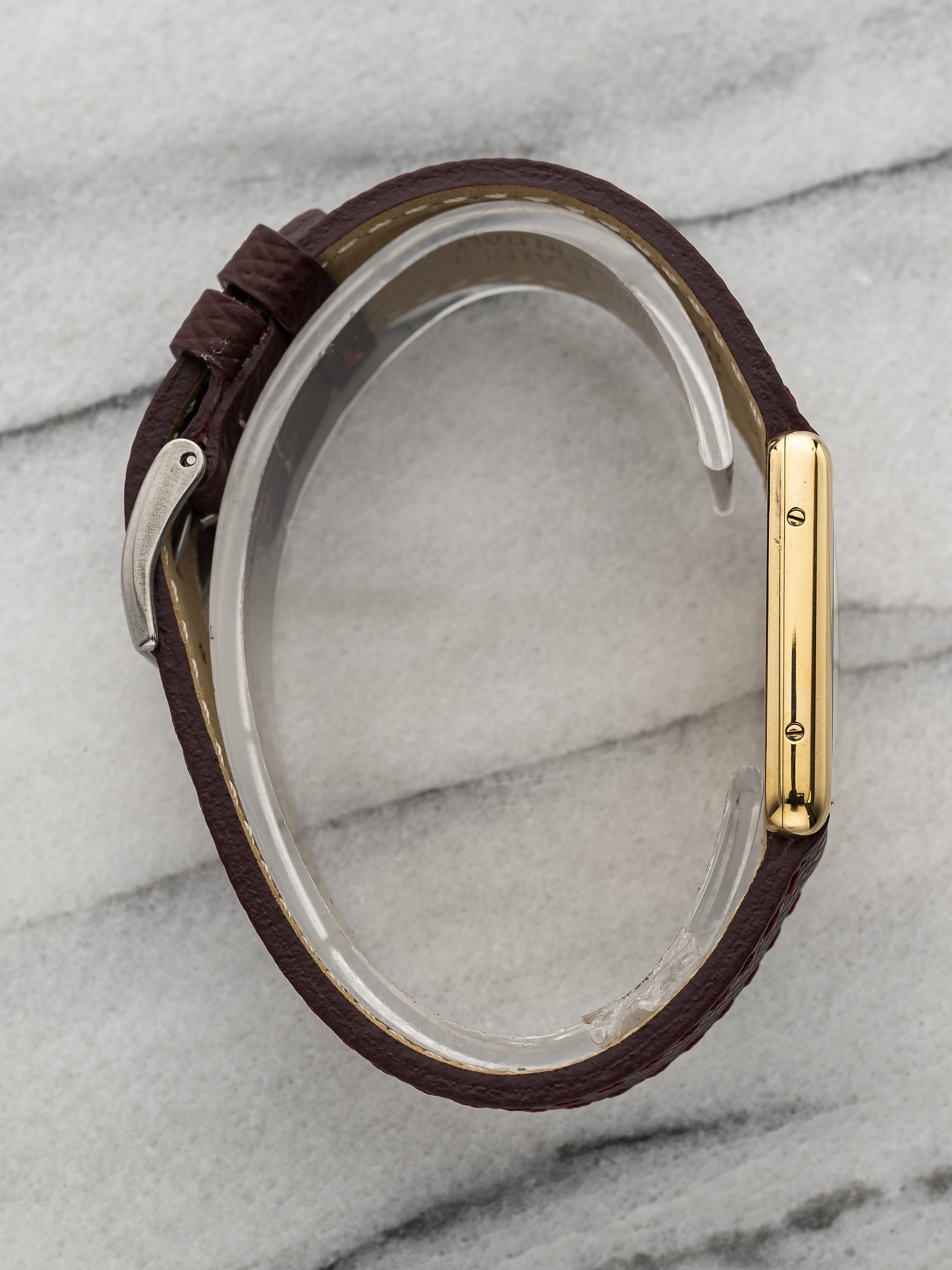 Cartier Must de Tank - Red Dial