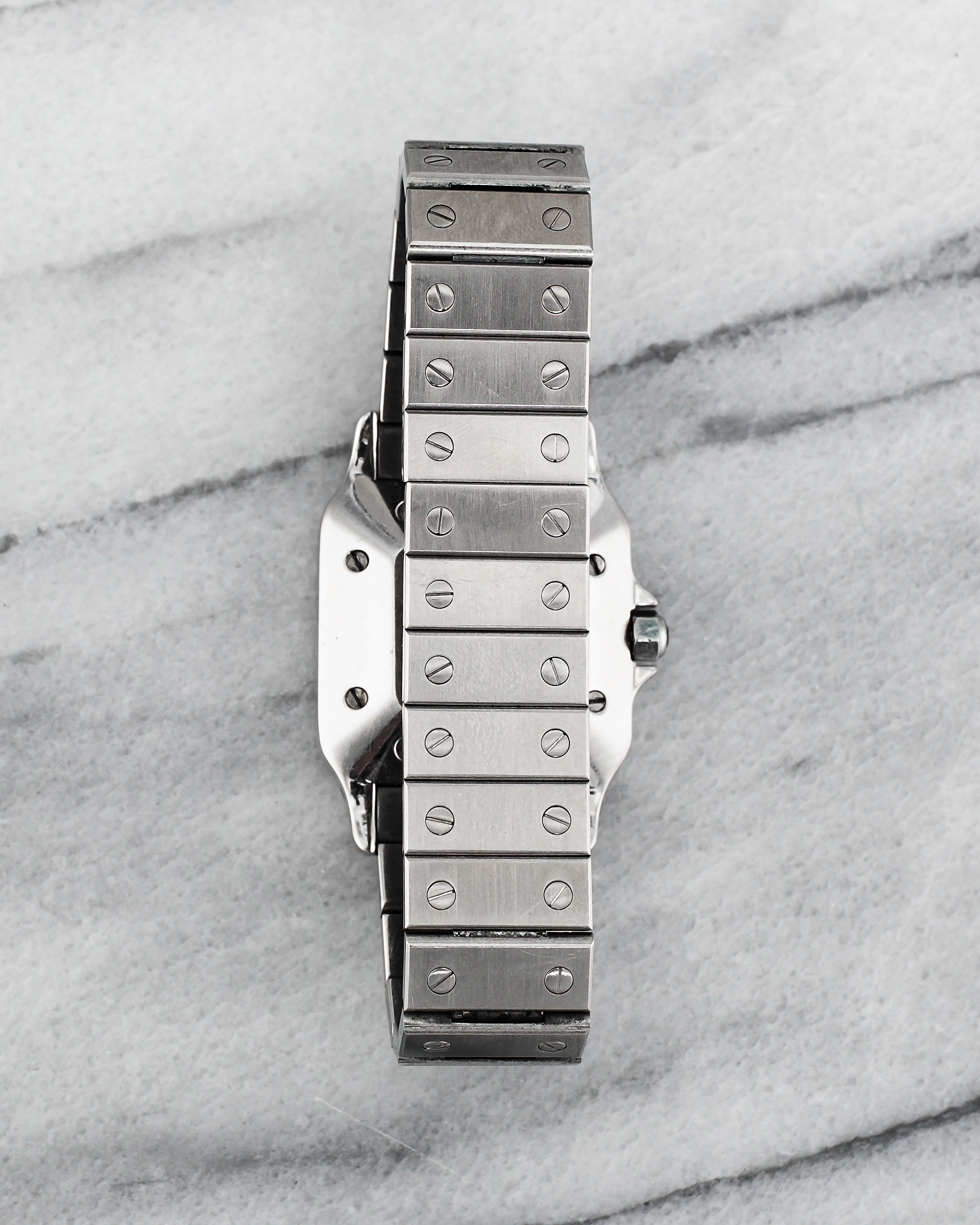 Cartier Santos 2960 - White Roman Dial
