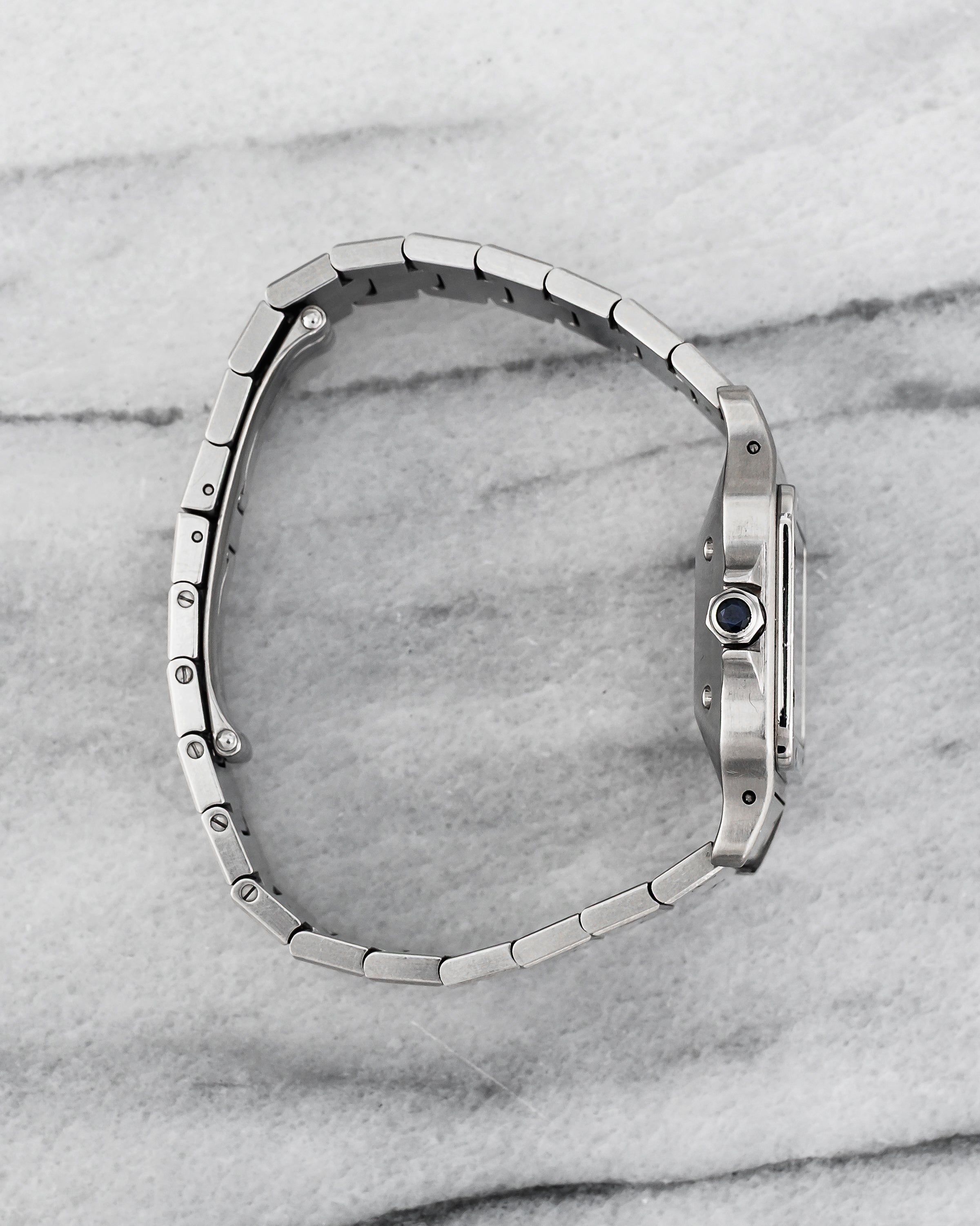 Cartier Santos 2960 - White Roman Dial