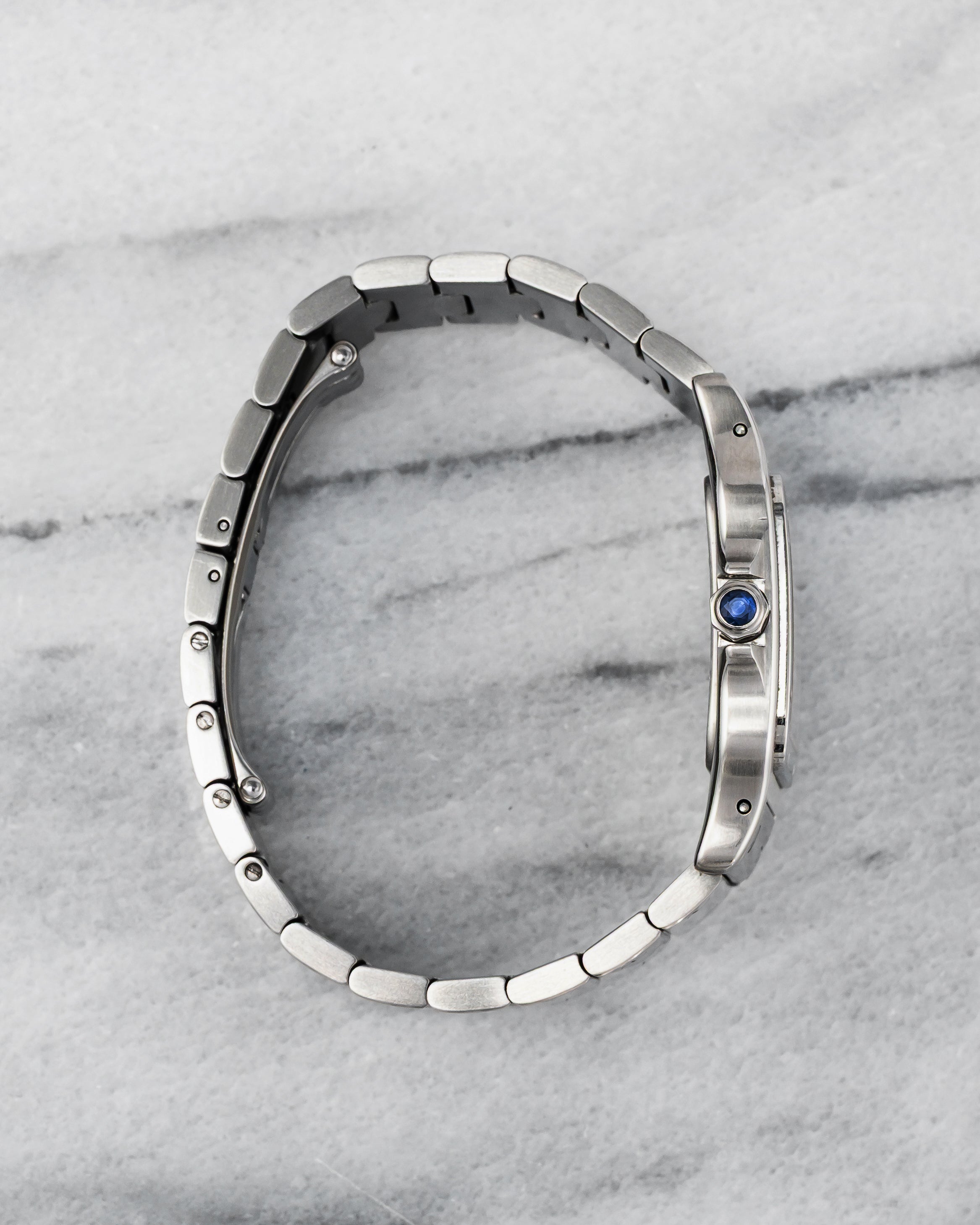 Cartier Santos 1564 – White Roman Dial