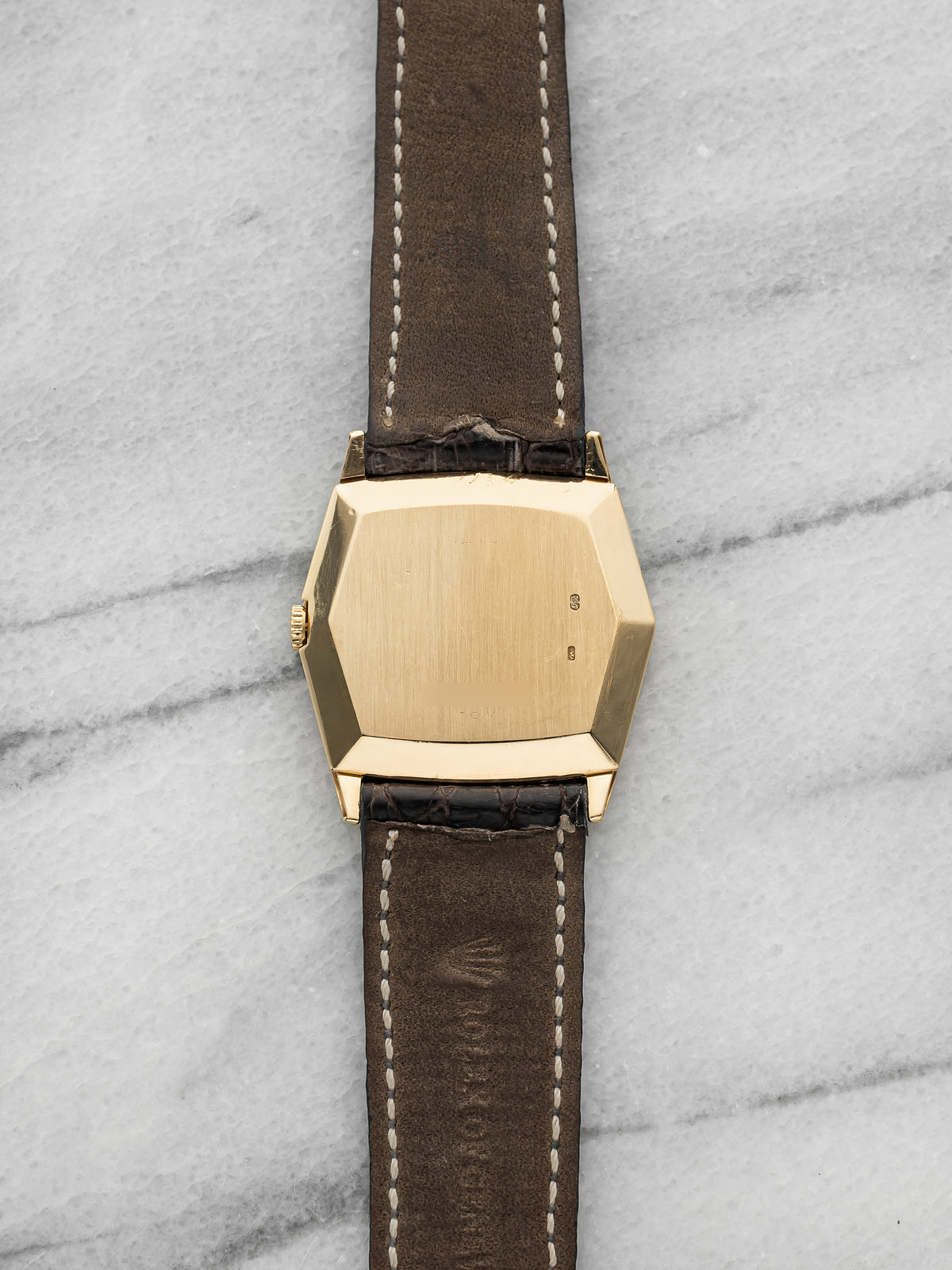 Vintage 1981 Rolex Cellini 4170 18K Yellow Gold Blue Sunburst Dial Manual 31mm