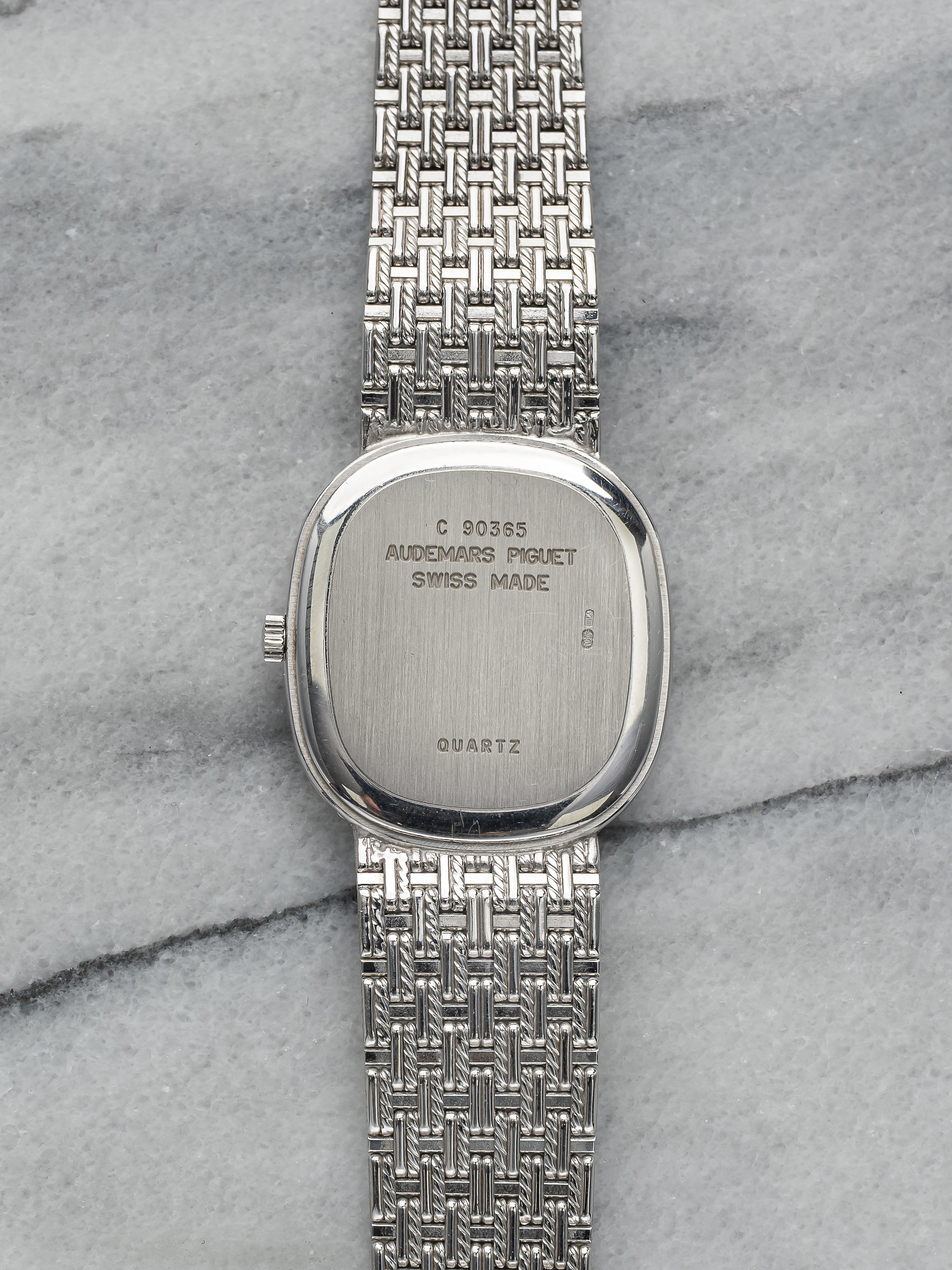 Audemars Piguet – Silver Diamond Dial