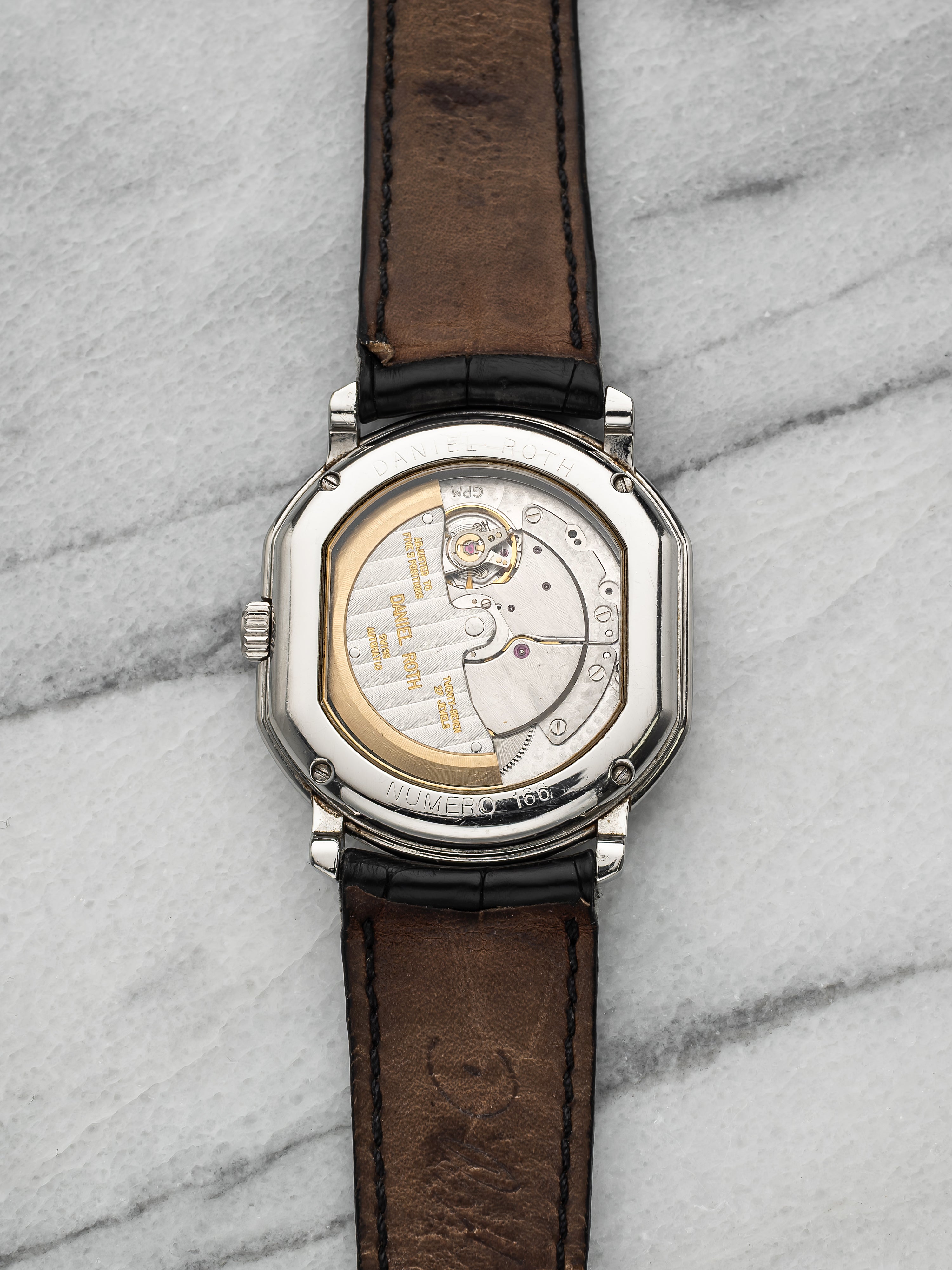 Daniel Roth Small Seconds 207.L.10.132.CN.BA – Steel Black Roman Tapestry Dial