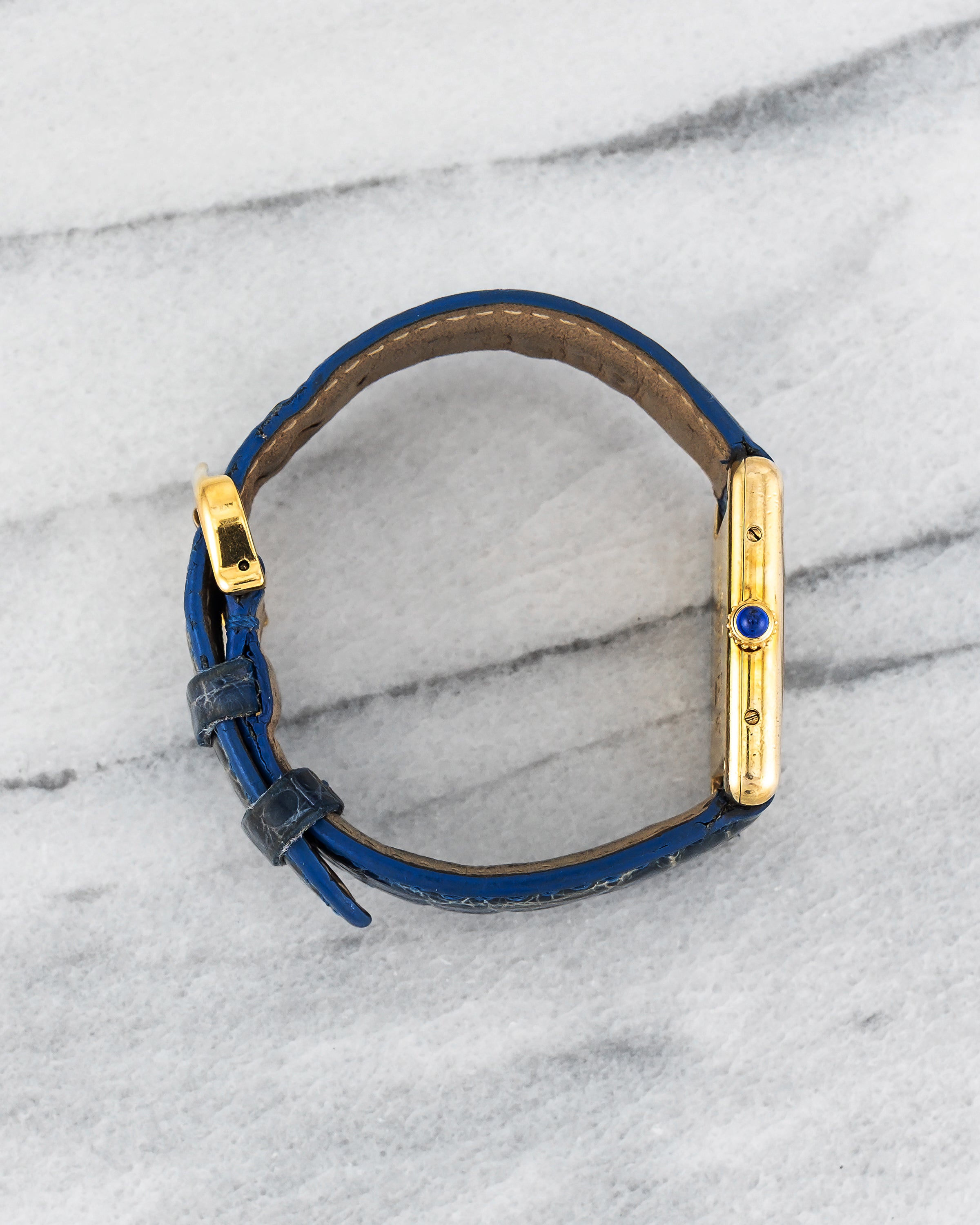 Cartier Tank – Lemon Roman Dial