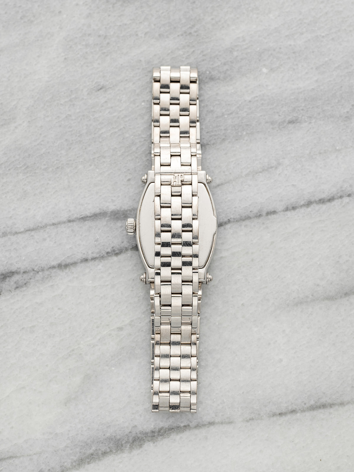 Vintage 1990s Audemars Piguet Lady Carnegie 79302BC 18K WG Diamond Emerald 19mm