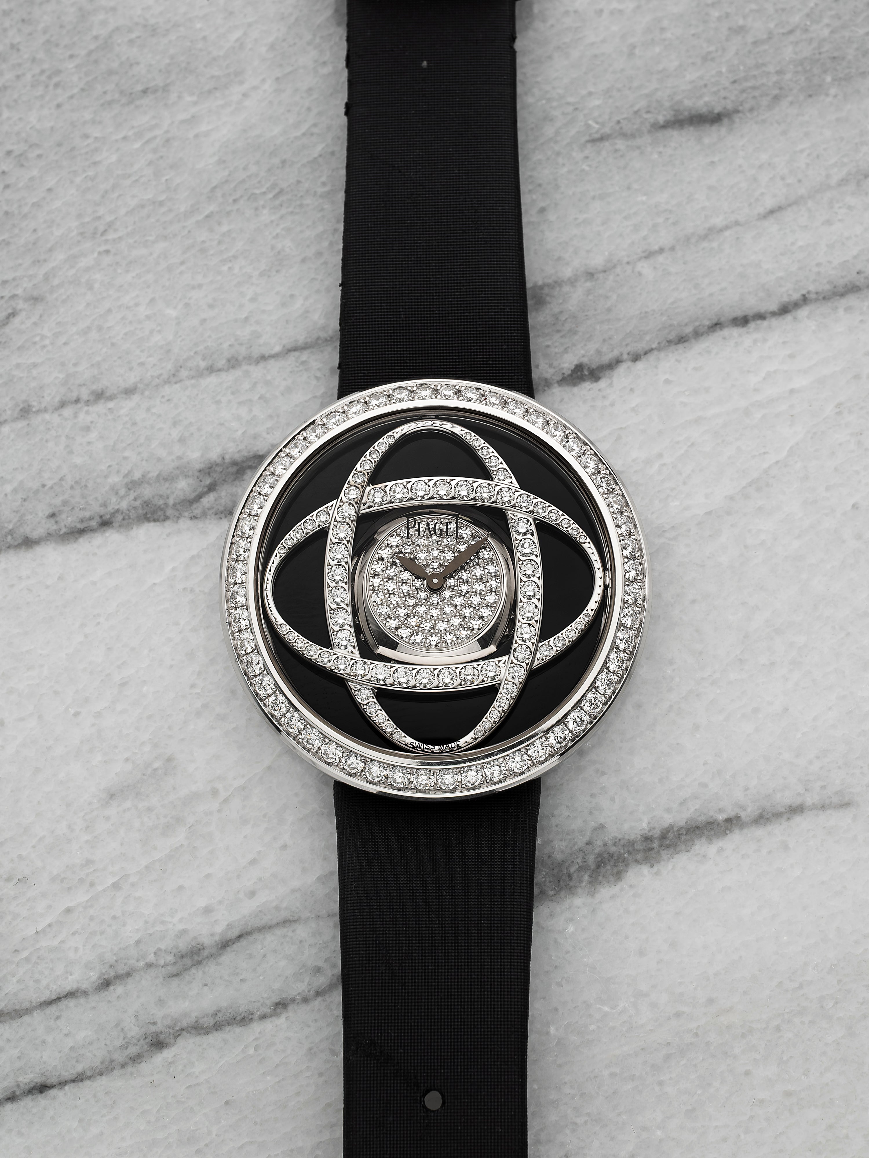 2012 Piaget Limelight Gala G0A35156 – White Gold Black Diamond Dial