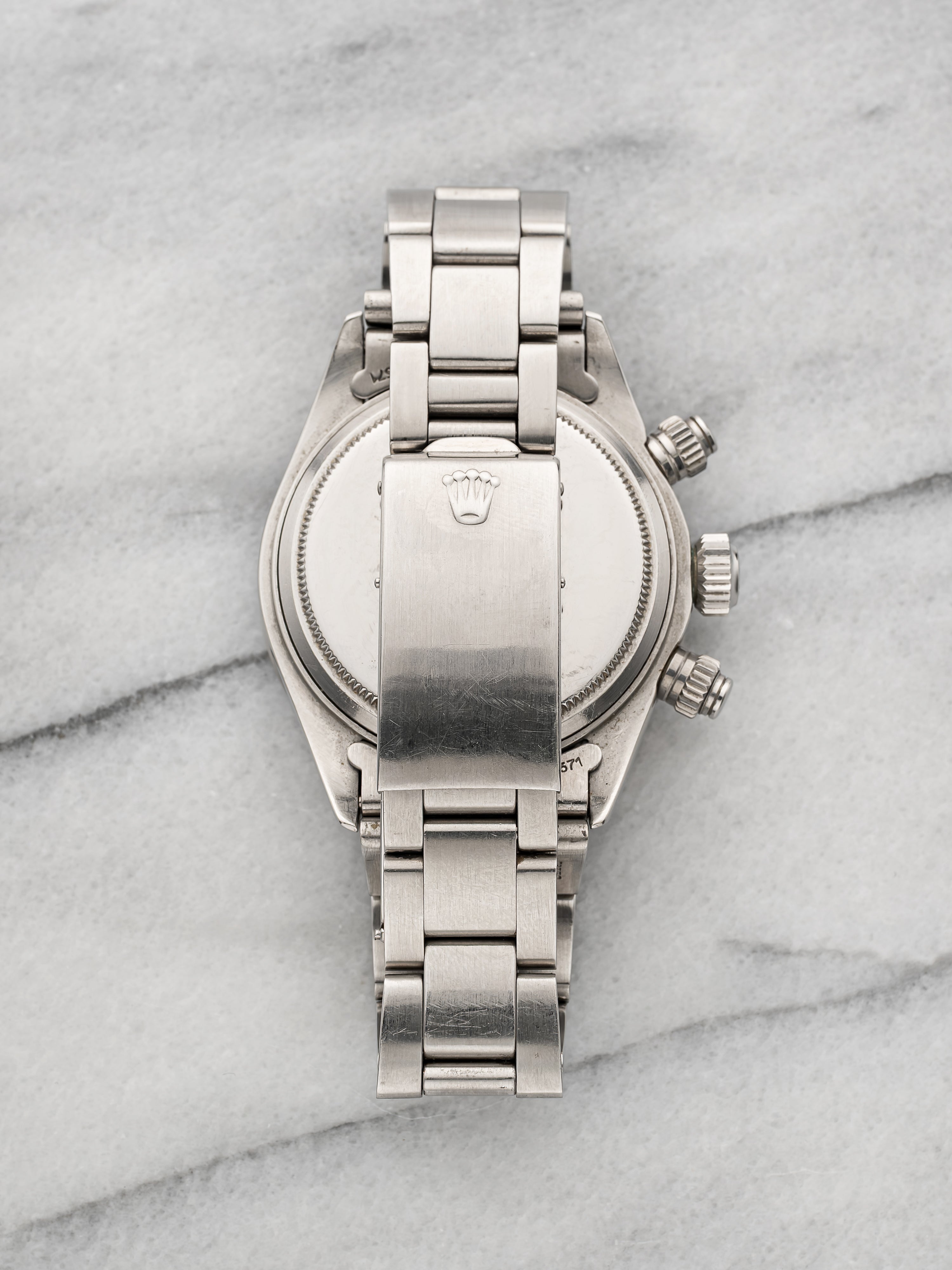 1970s Rolex Cosmograph Daytona 6263 - Stainless Steel Silver Dial