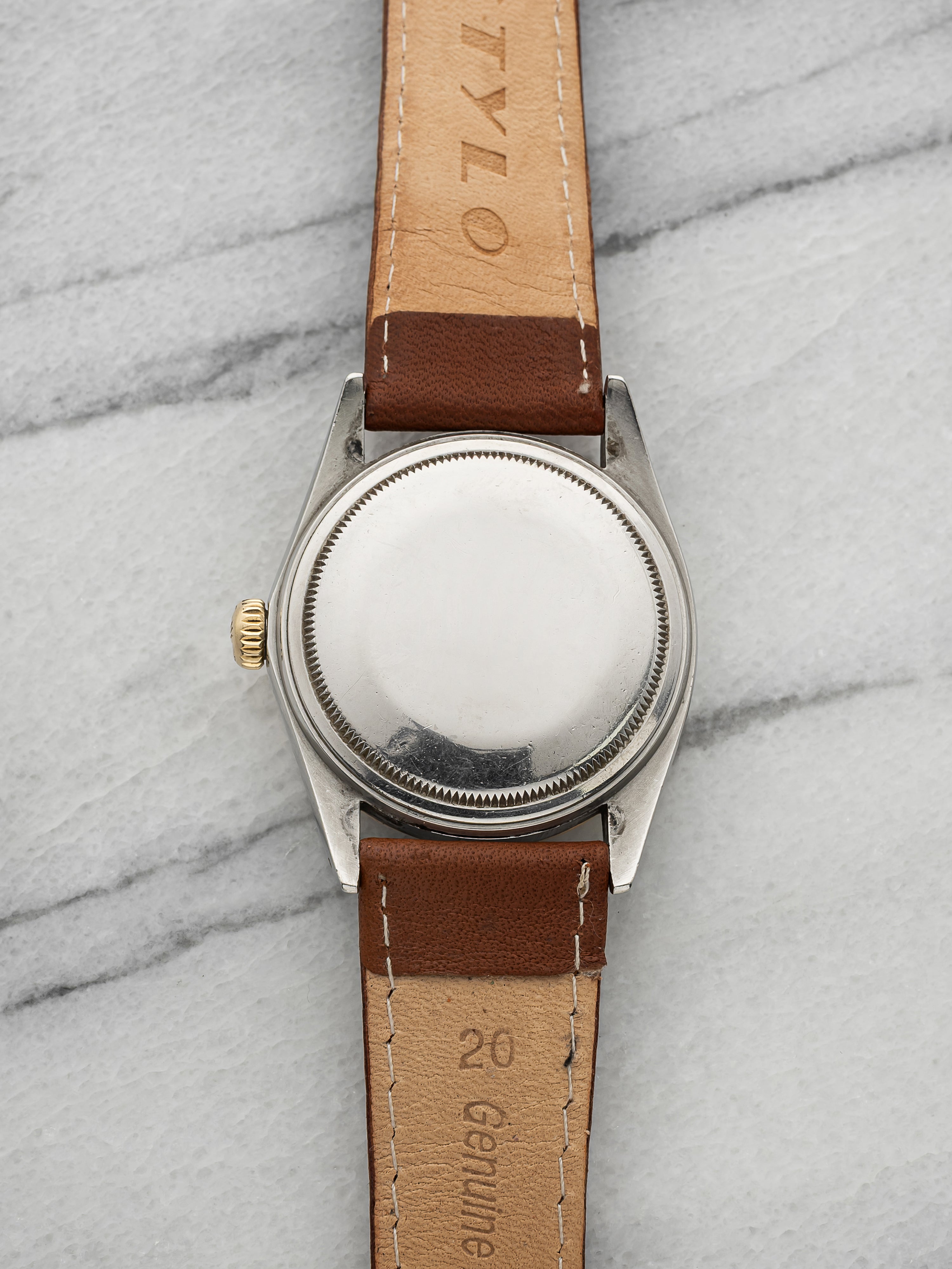 Vintage 1979 Rolex Datejust 16013 Two-Tone Silver Dial Automatic 36mm