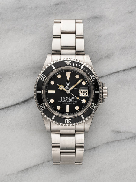 1979 Rolex Submariner Date 1680 - Stainless Steel Black Dial