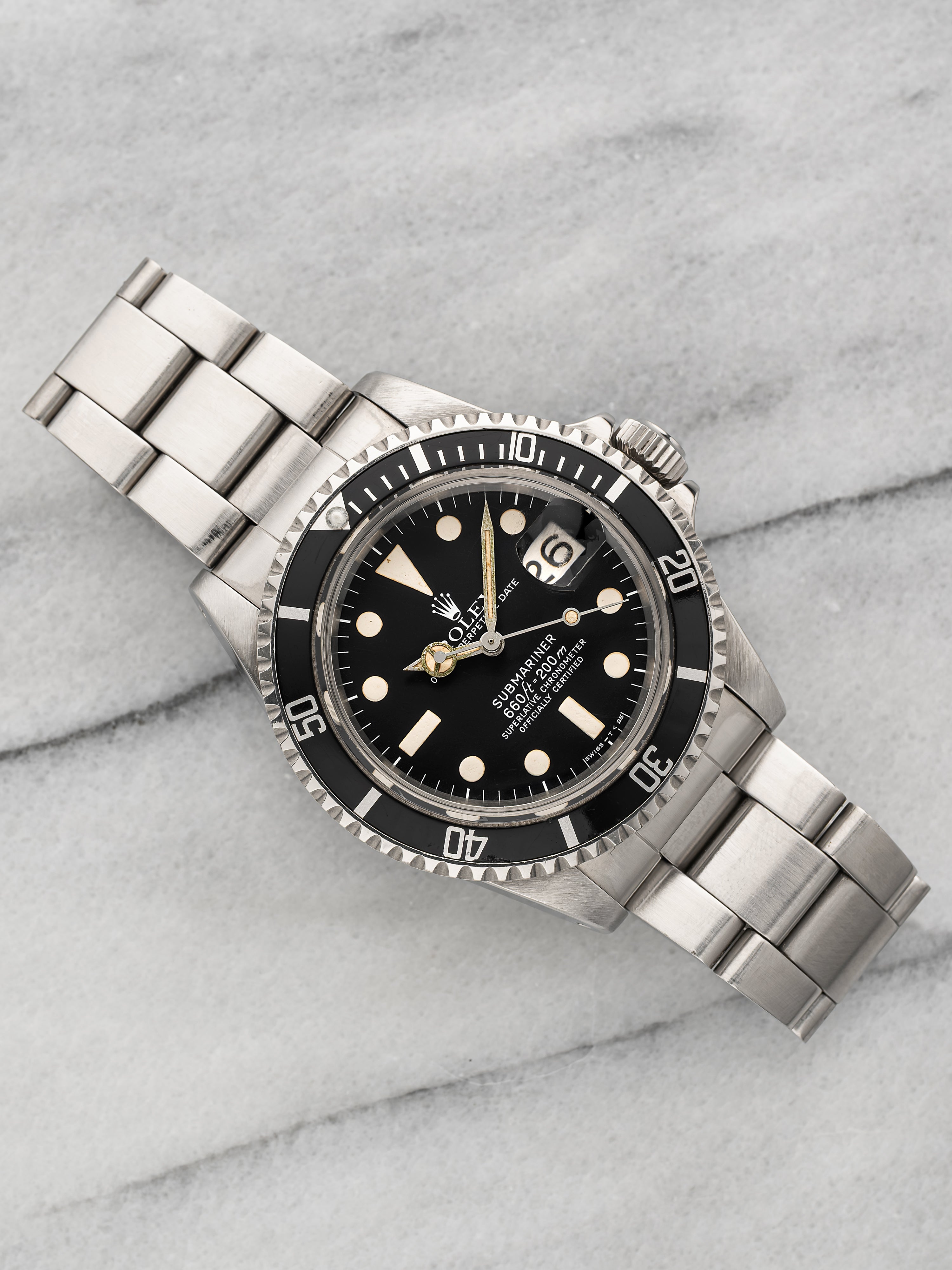 1979 Rolex Submariner Date 1680 Stainless Steel Black Dial Automatic 40mm