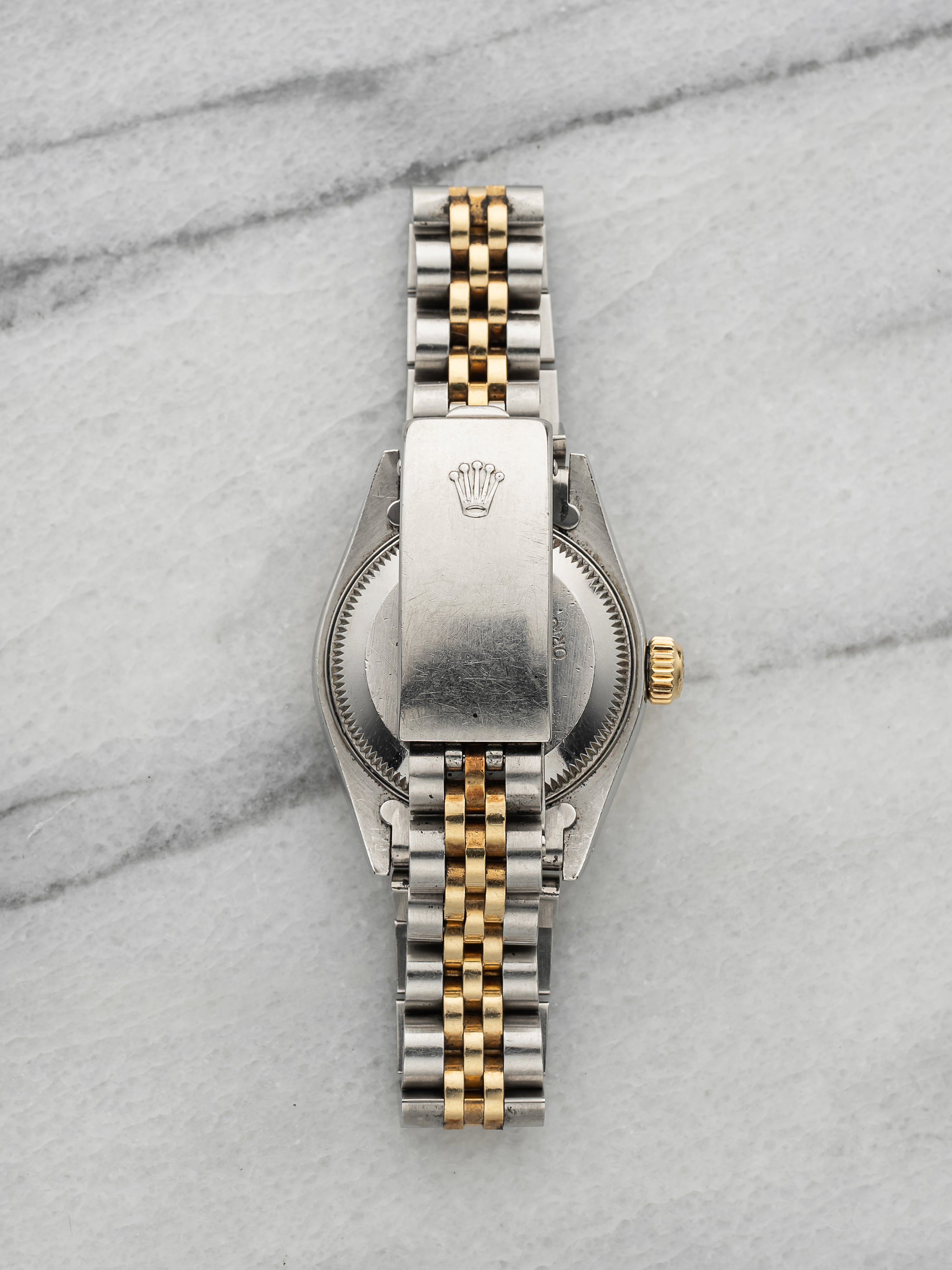 Vintage 1991 Rolex Lady Datejust 69173 Two-Tone Champagne Dial Auto 26mm