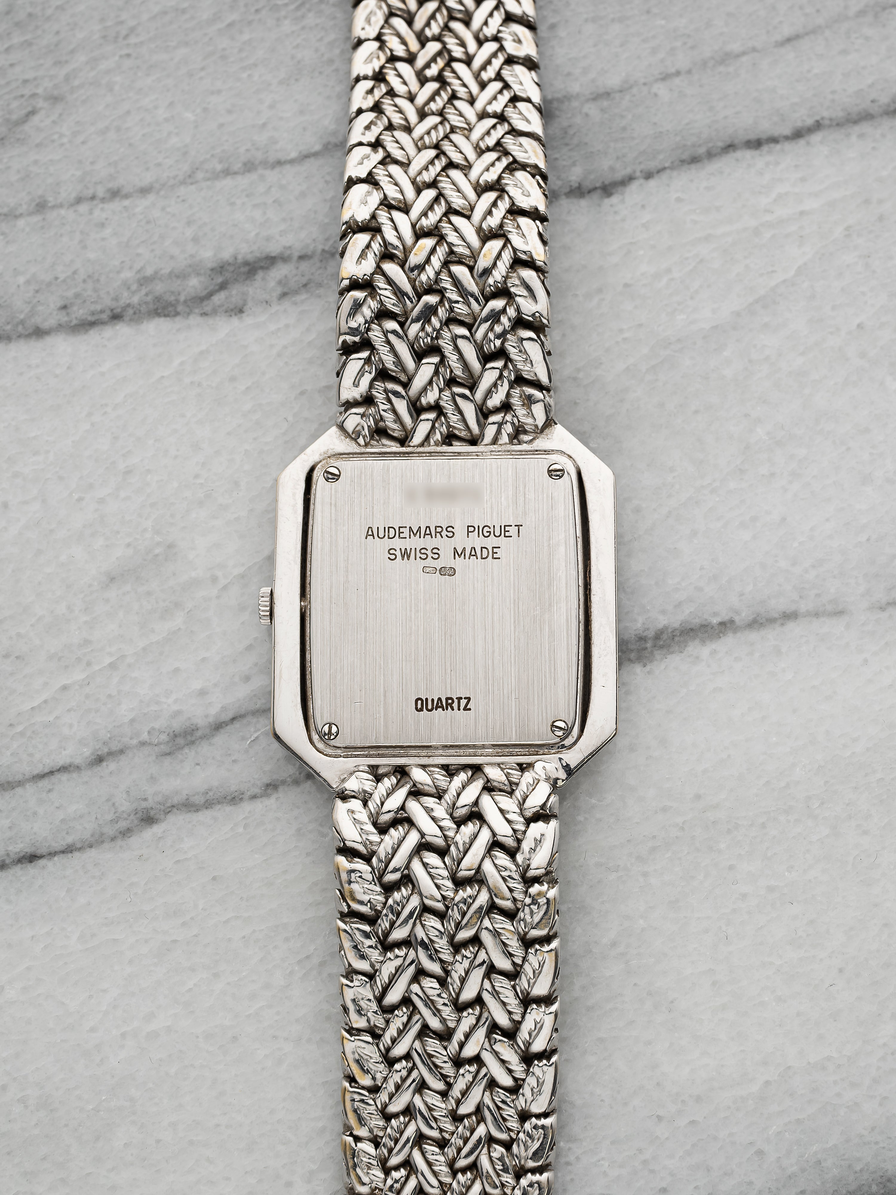 Audemars Piguet Haute Joaillerie – White Gold Pavé & Ruby Dial