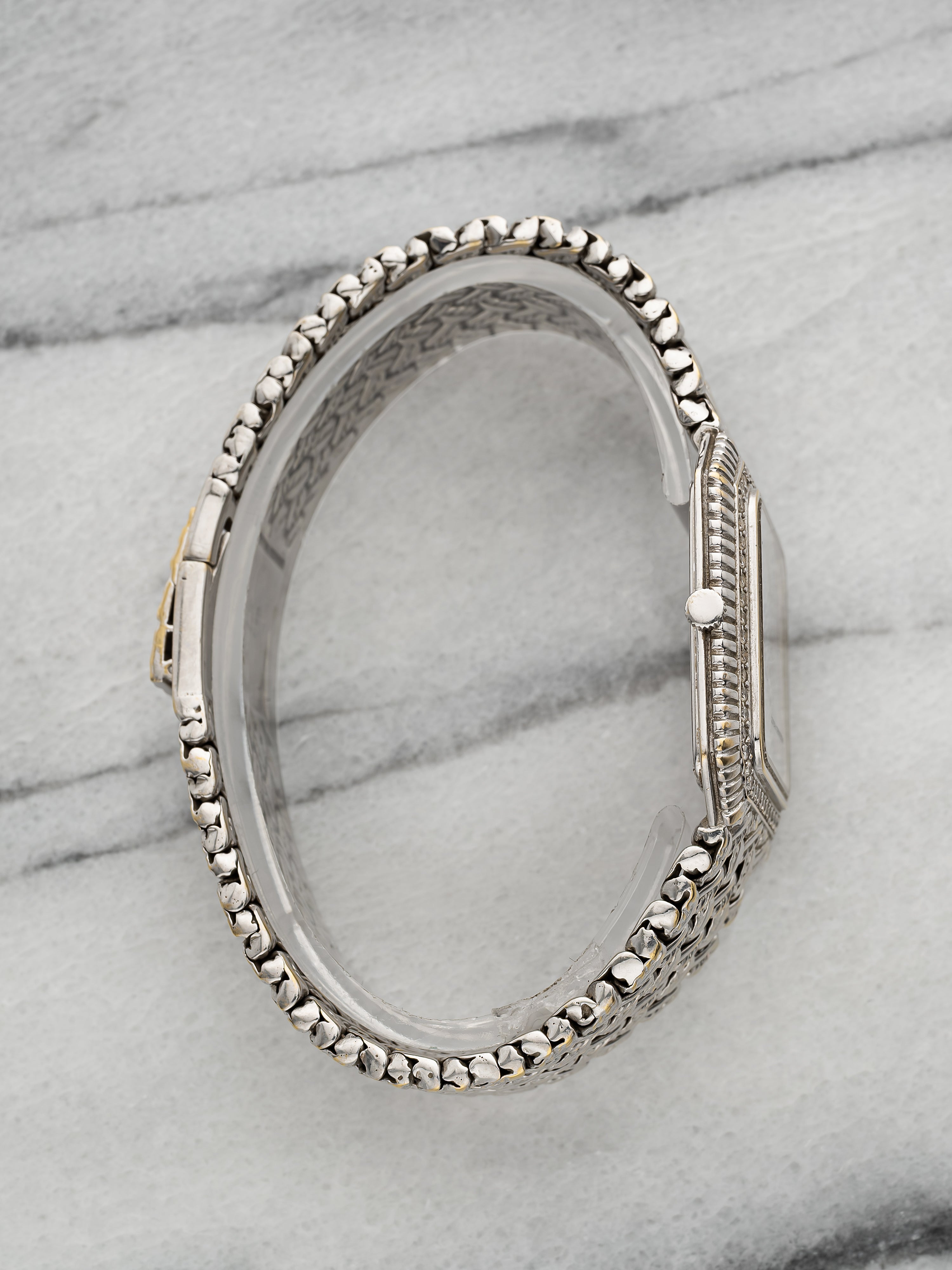 Audemars Piguet Haute Joaillerie – White Gold Pavé & Ruby Dial