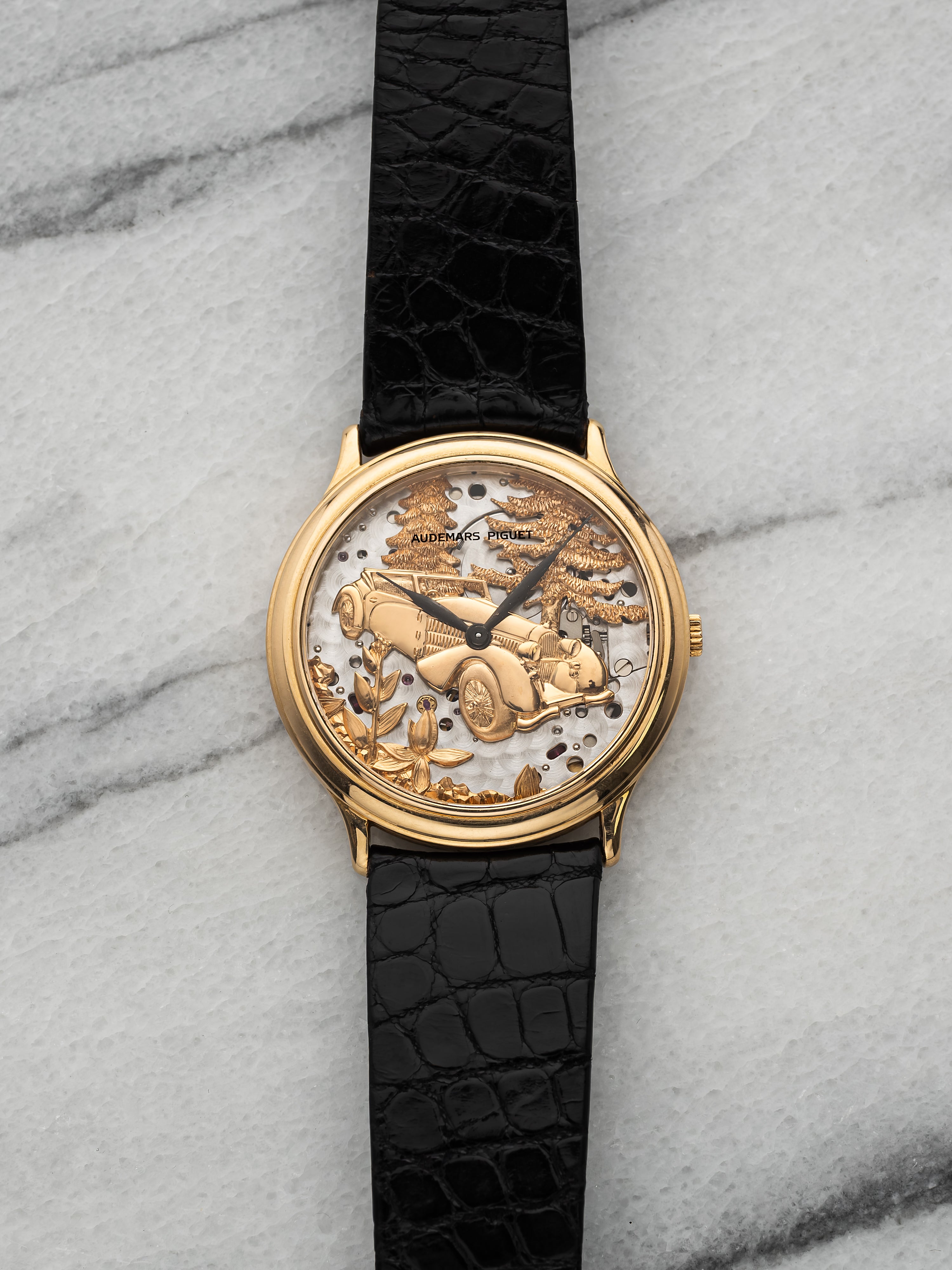 Audemars Piguet Automotive Series – Skeletonized Rose Gold "Bugatti Type 57"