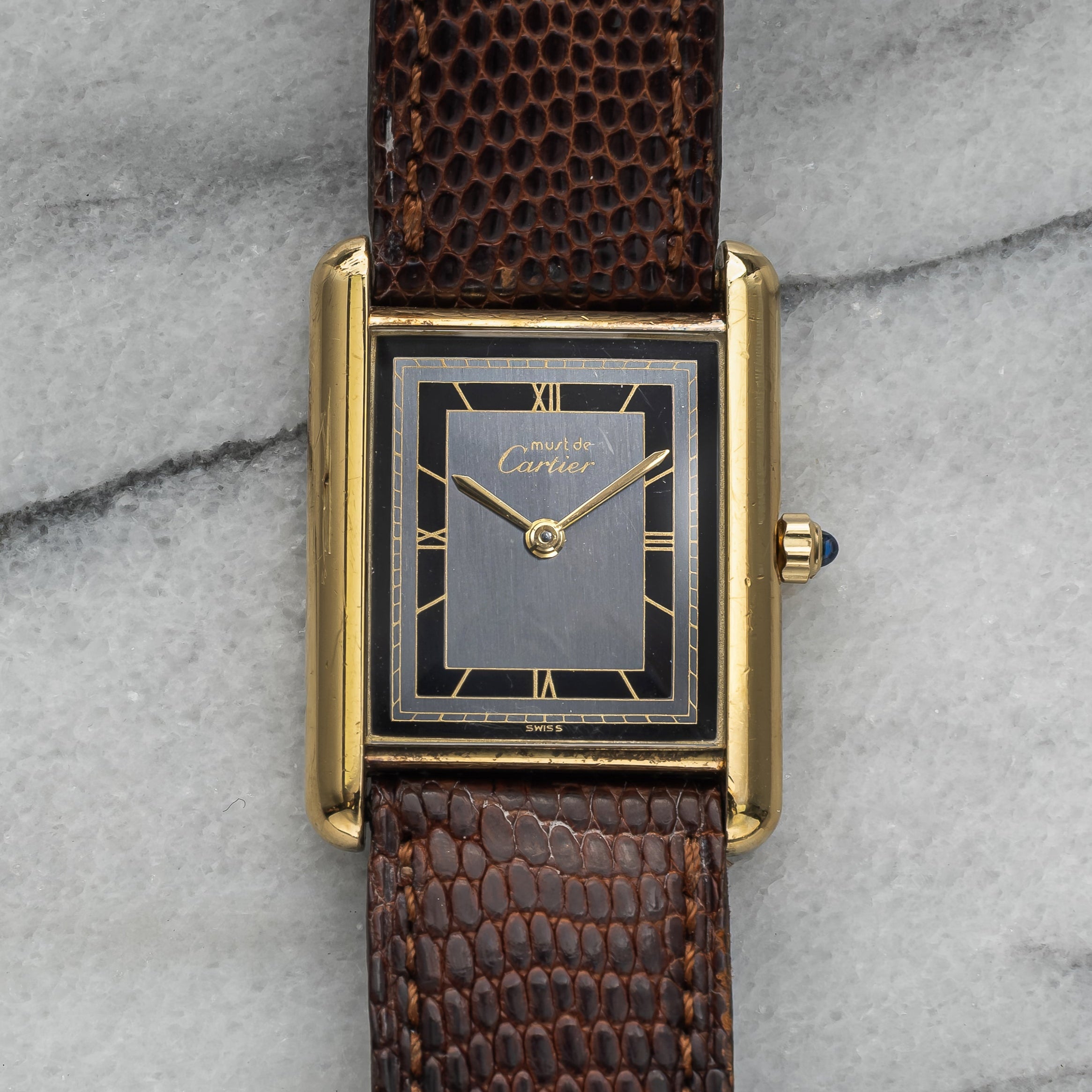 Cartier Tank - Two Tone Dial