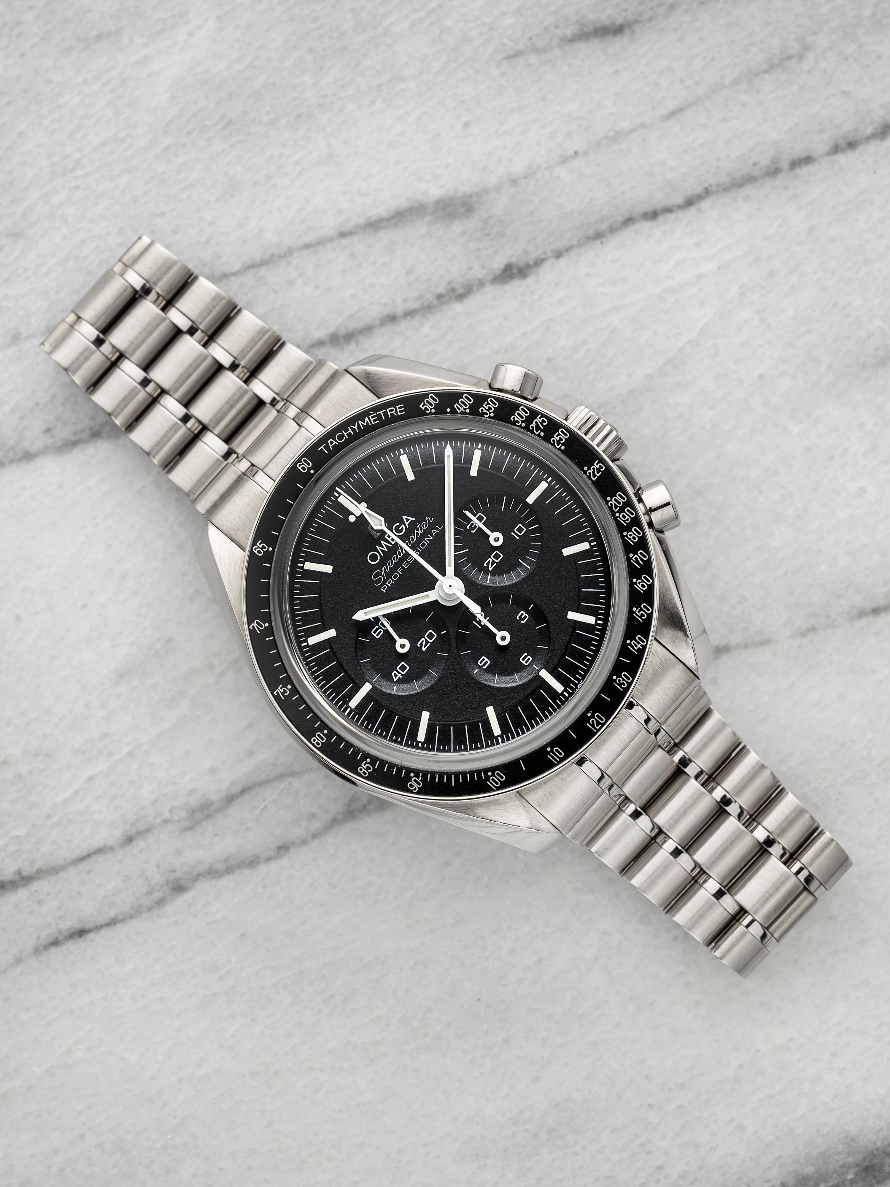 2020s Omega Speedmaster Moonwatch 310.30.42.50.01.002 Steel Manual 42mm