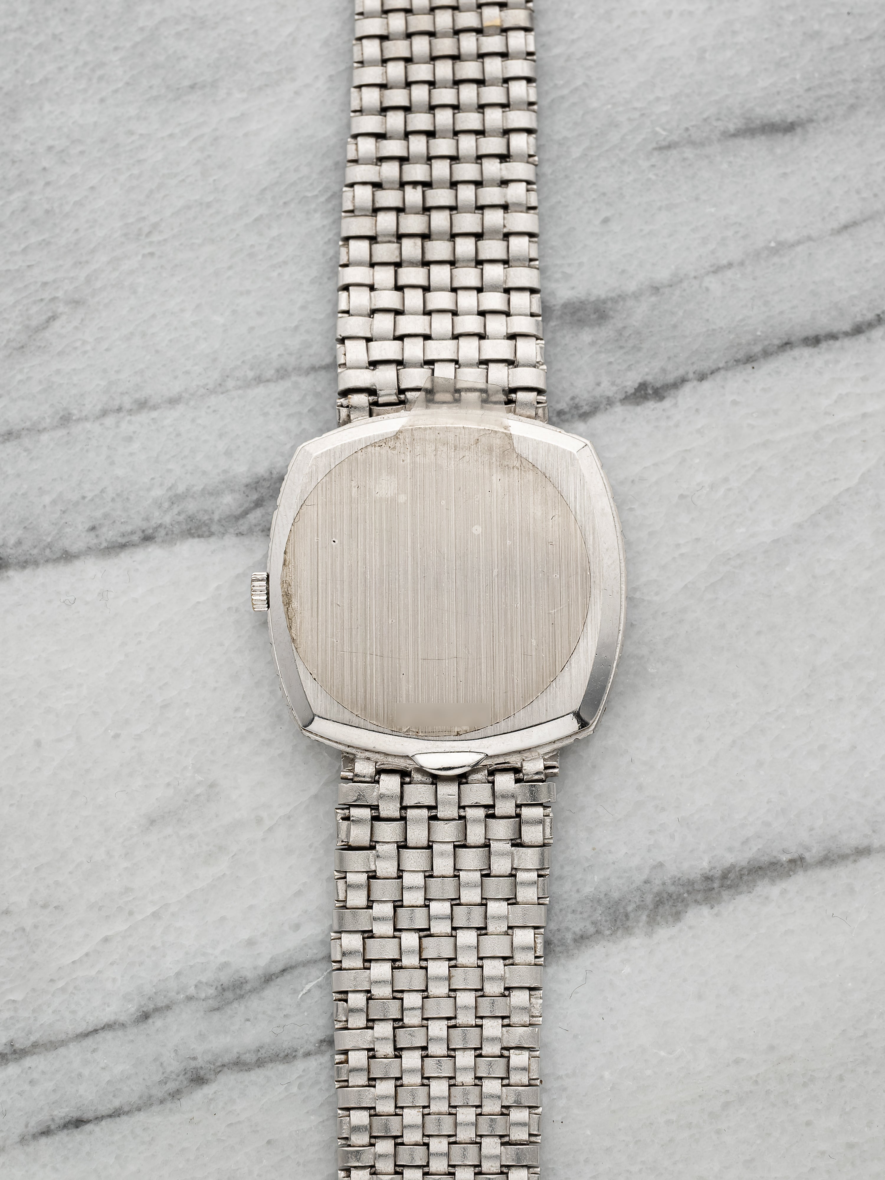 Vacheron Constantin 7931 – White Gold Lapis Lazuli Dial & integrated Bracelet