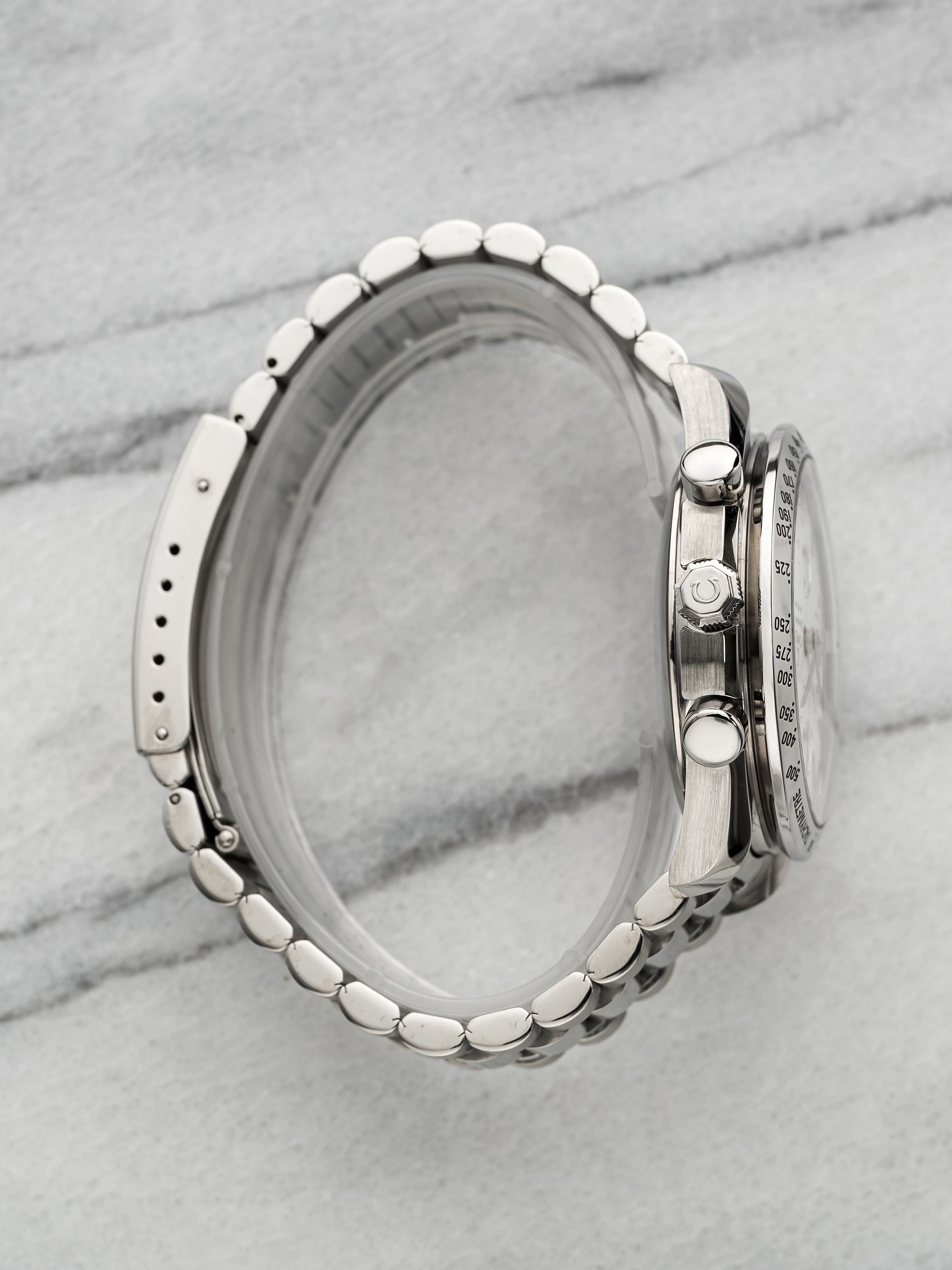 Omega Speedmaster Reduced 3511.20 – Steel Matte White Dial