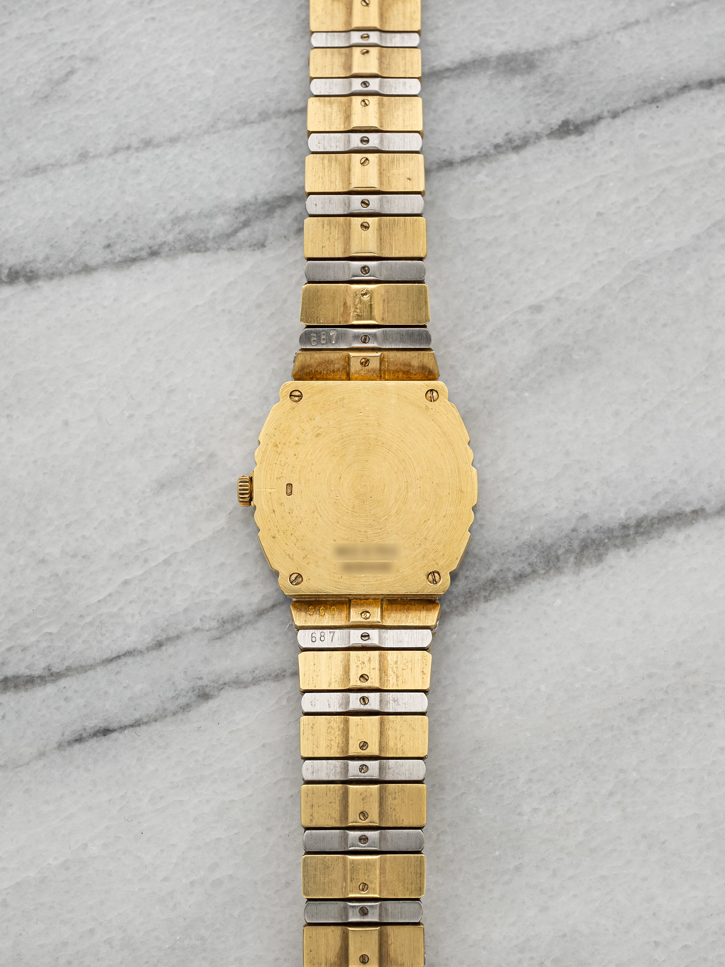 Piaget Polo Zebra 861C701 – 18K Two-Tone Black Dial